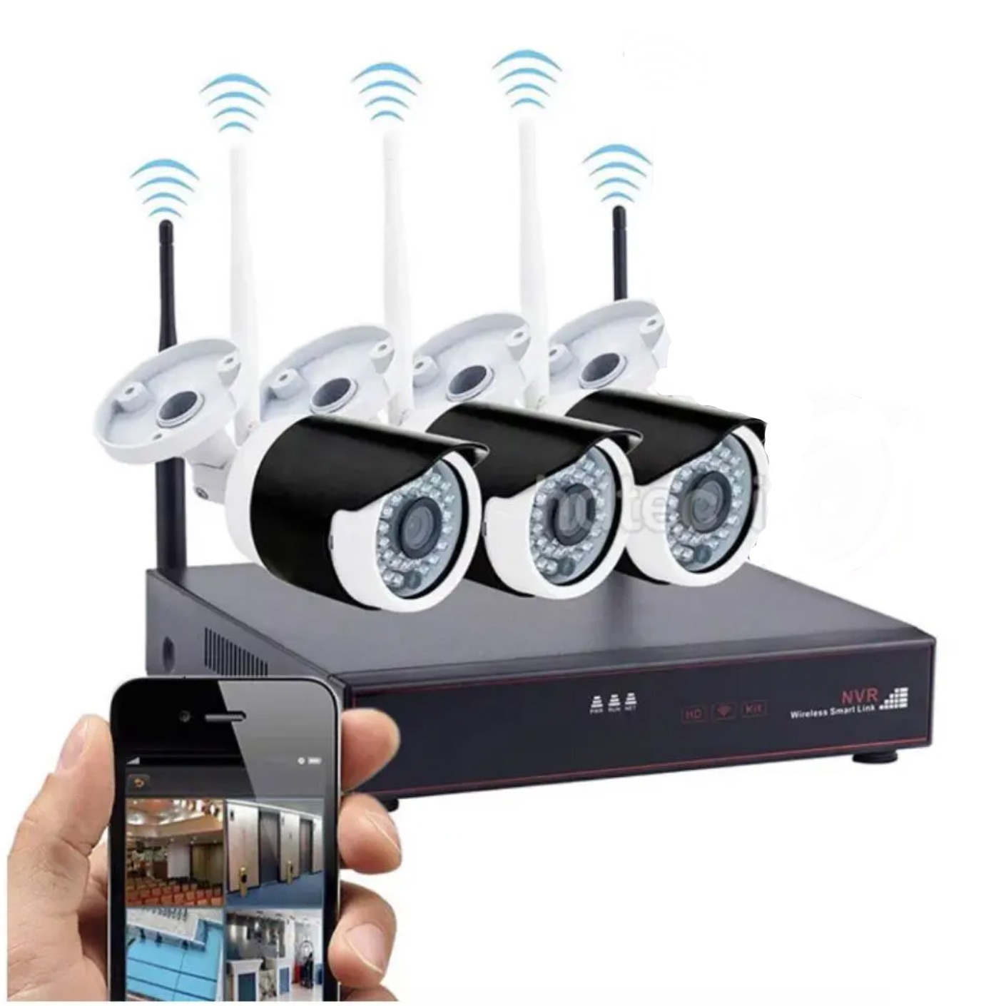 پک وایرلس 3 تایی تحت شبکه full HD