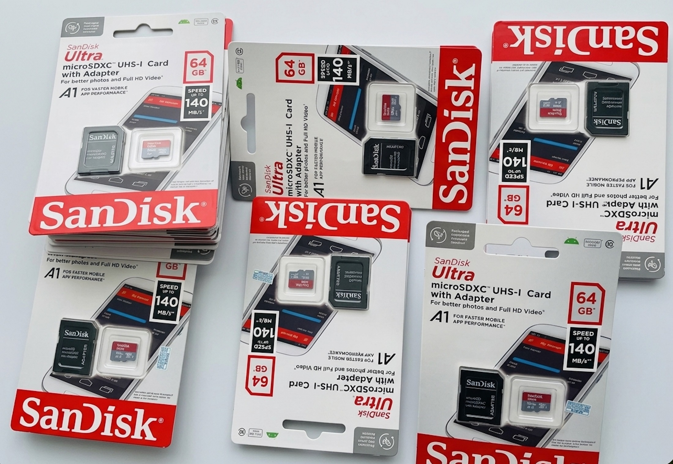 کارت حافظه microSDXC سرعت 140MBps ظرفیت 64گیگابایت
