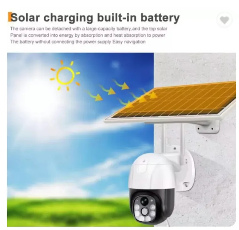 دوربین چرخشی خورشیدی بی سیم Solar UBOX