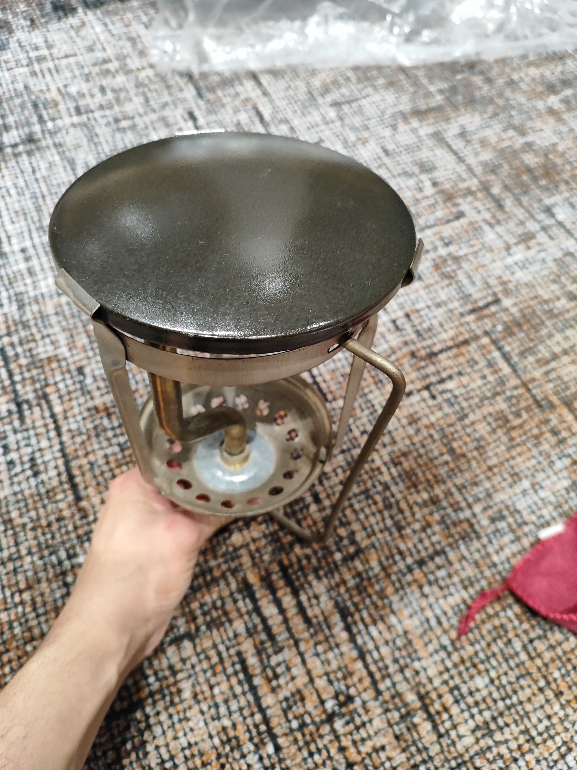 سرچراغ گازی قدیمی سالم