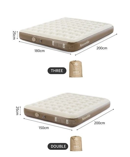 تشک بادی 2 نفره نیچرهایک اورجینال