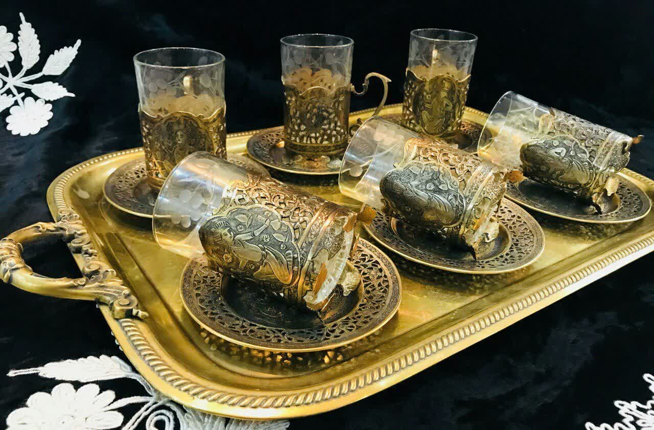 شربتخوری قدیمی برنجی