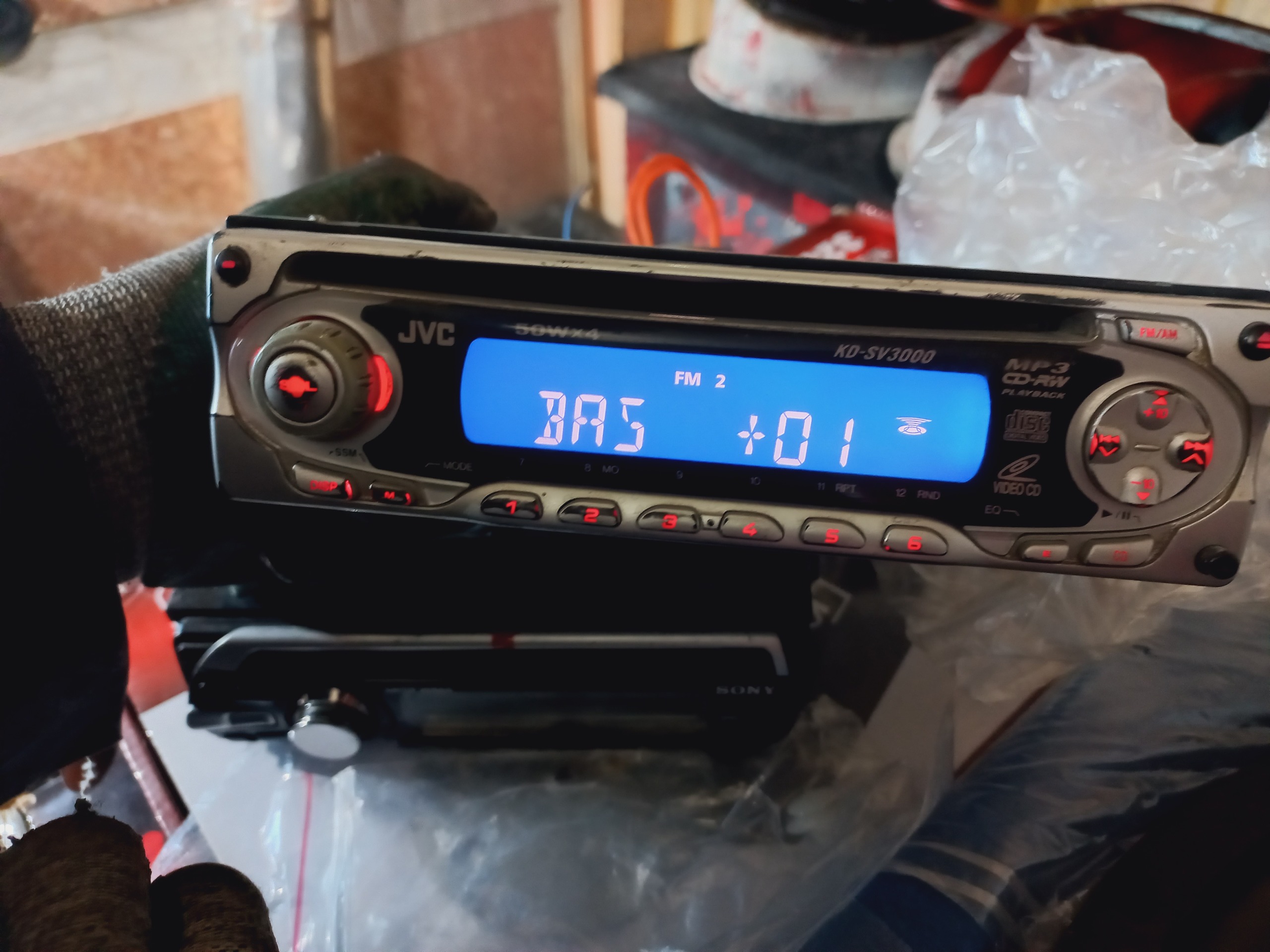 ضبط آنتیک قدیمی JVC 3000