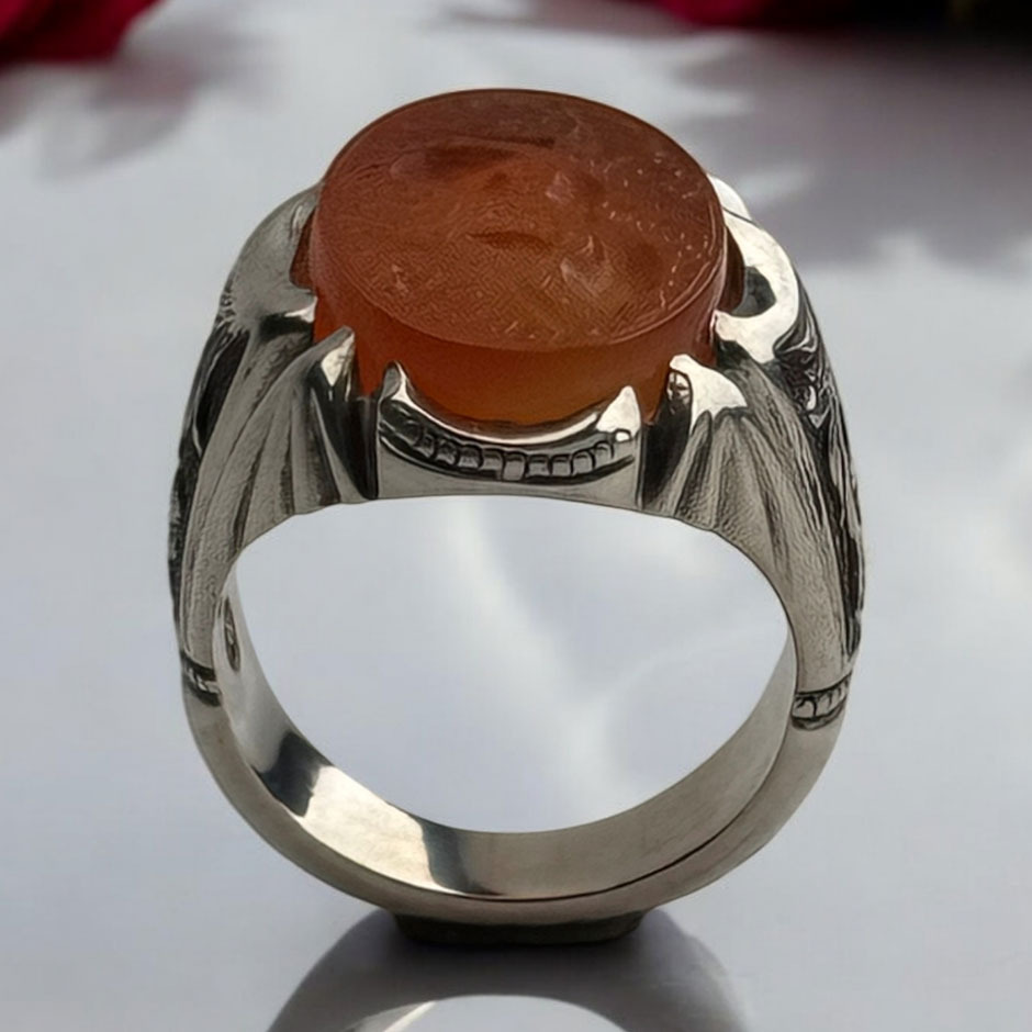 انگشتر نقره مردانه مدل R1577