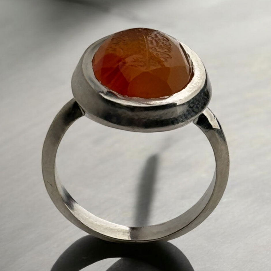 انگشتر نقره مردانه مدل R1599