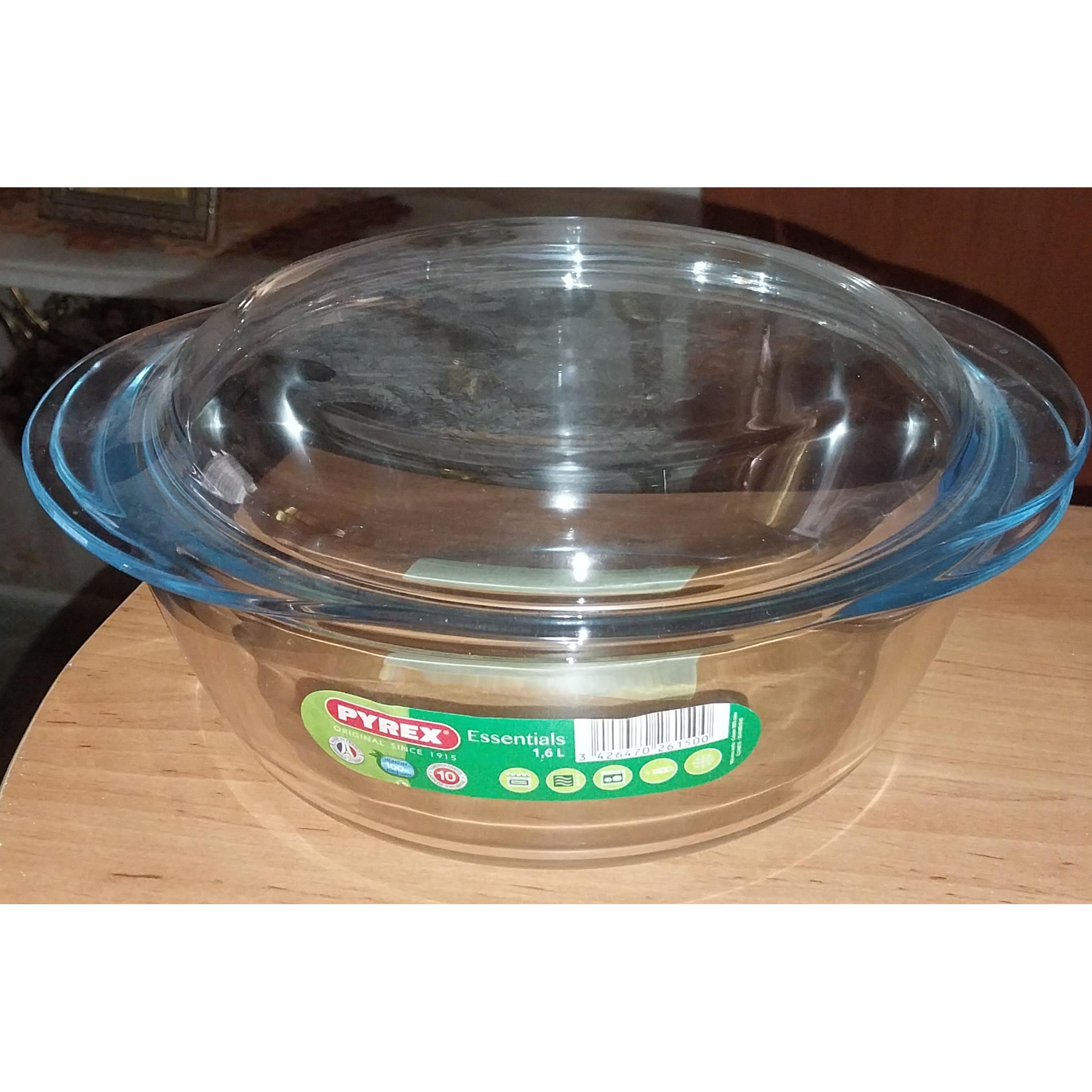 ظرف پیرکس درب دار