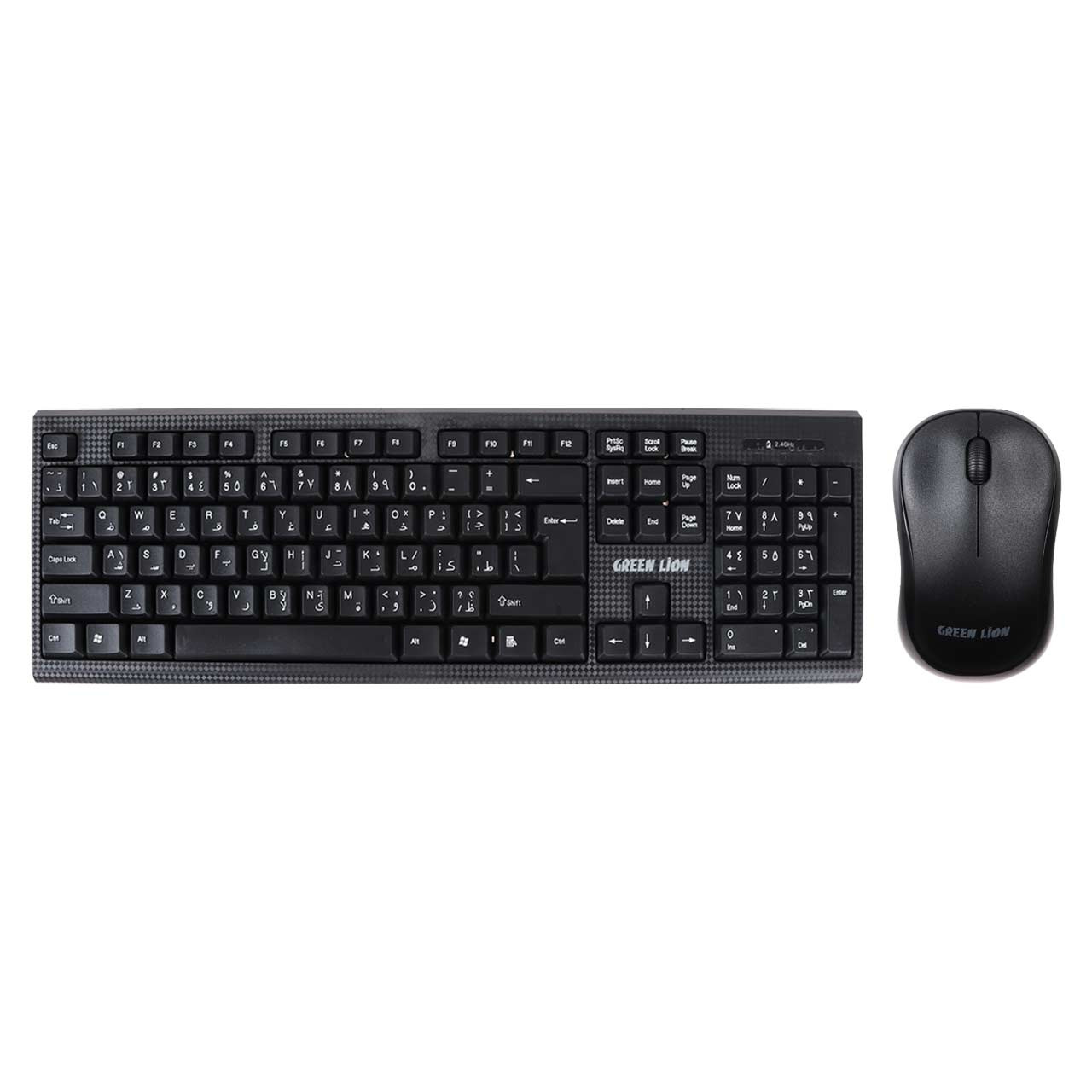 کیبورد و ماوس بی سیم Green Lion مدل GNWS24GKEYMBK