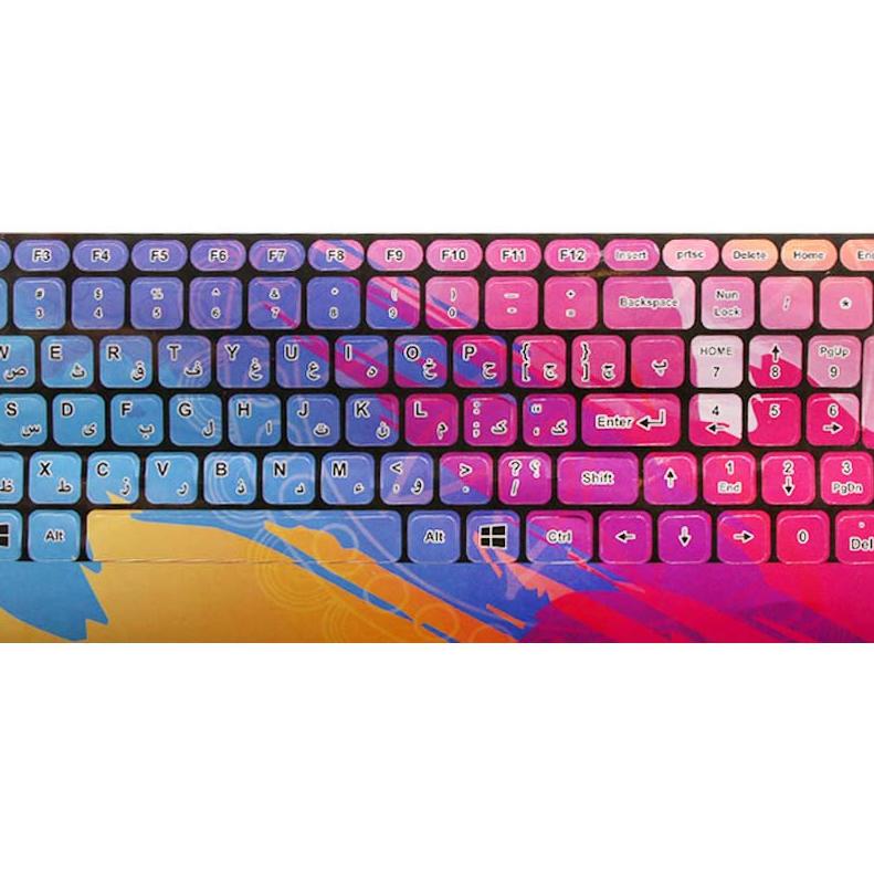 لیبل کیبورد فانتزی طرح 6