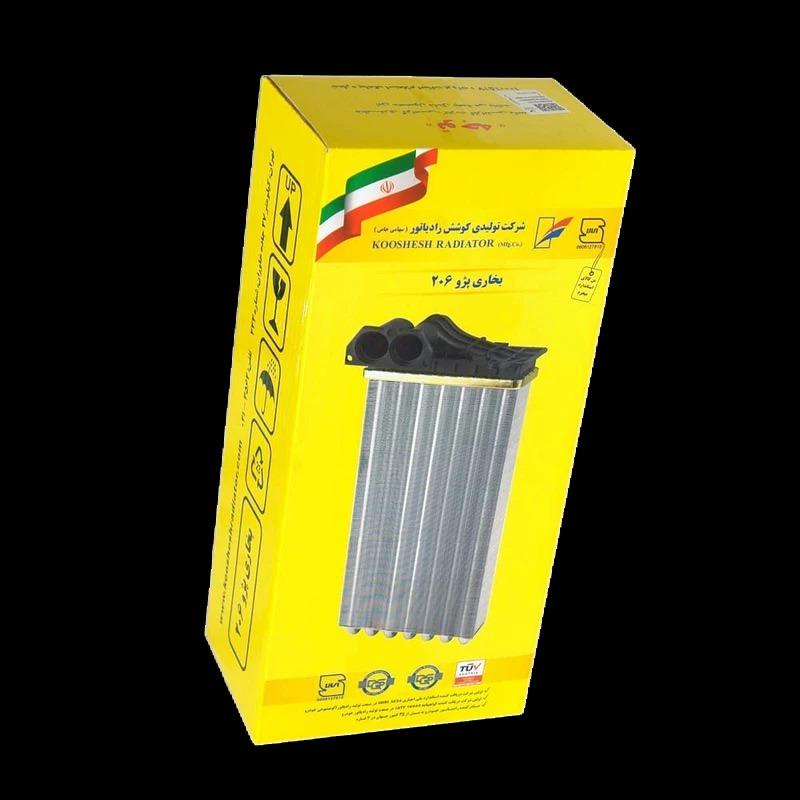 رادیاتور بخاری پژو 206 کوشش