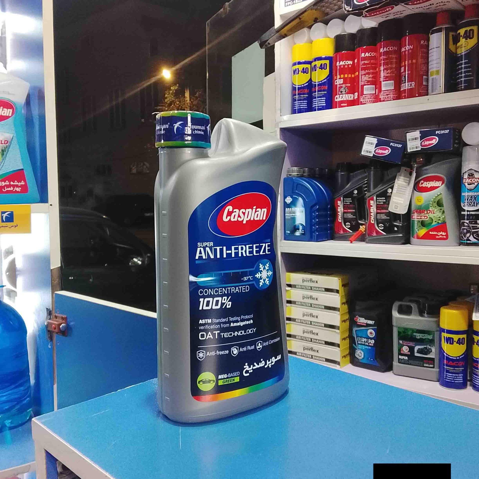 سوپر ضد یخ کاسپین چهار فصل بسته16عددی 1 لیتری