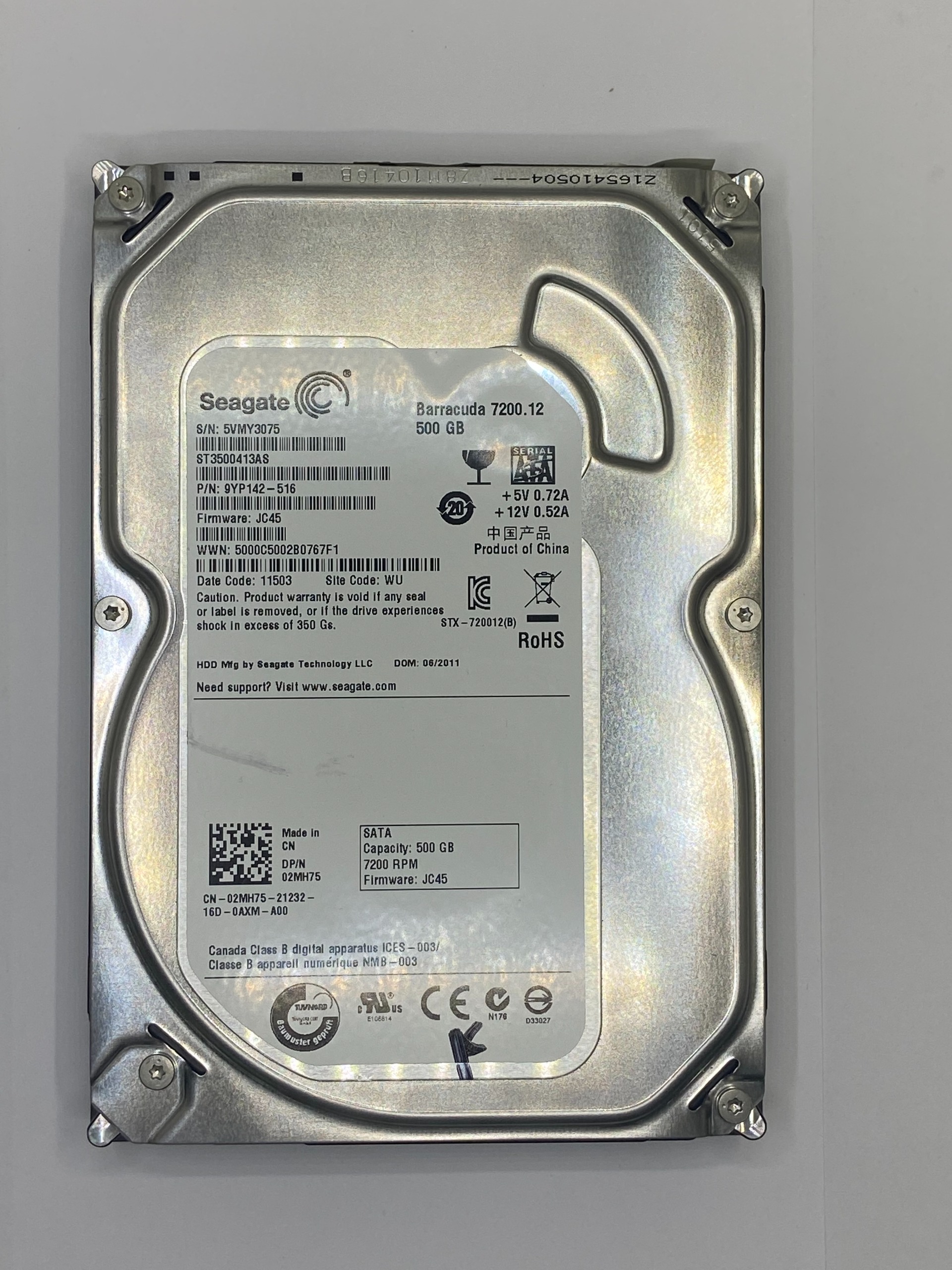 Seagate 500 G