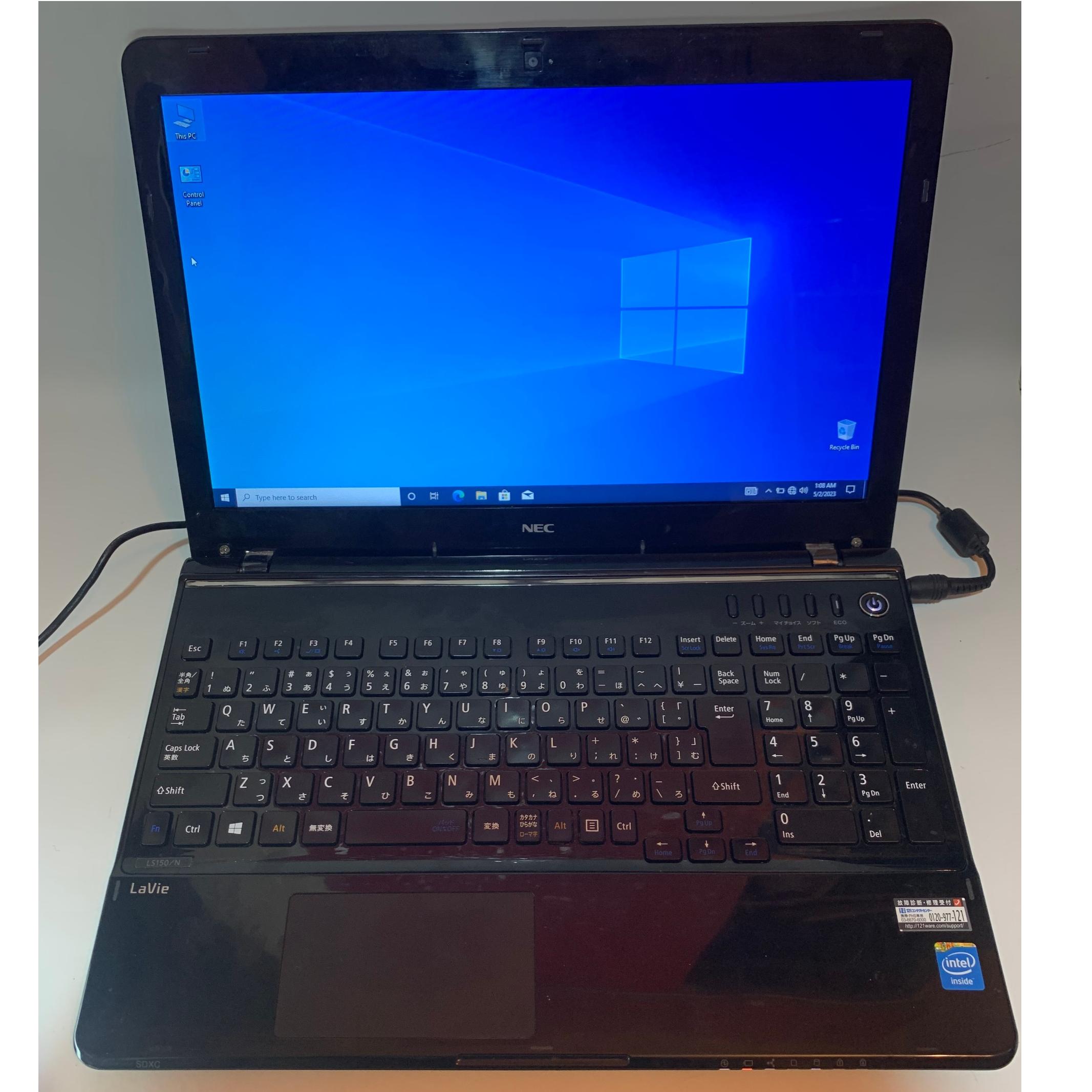 NEC LaVie LS150/N i3 8g 250