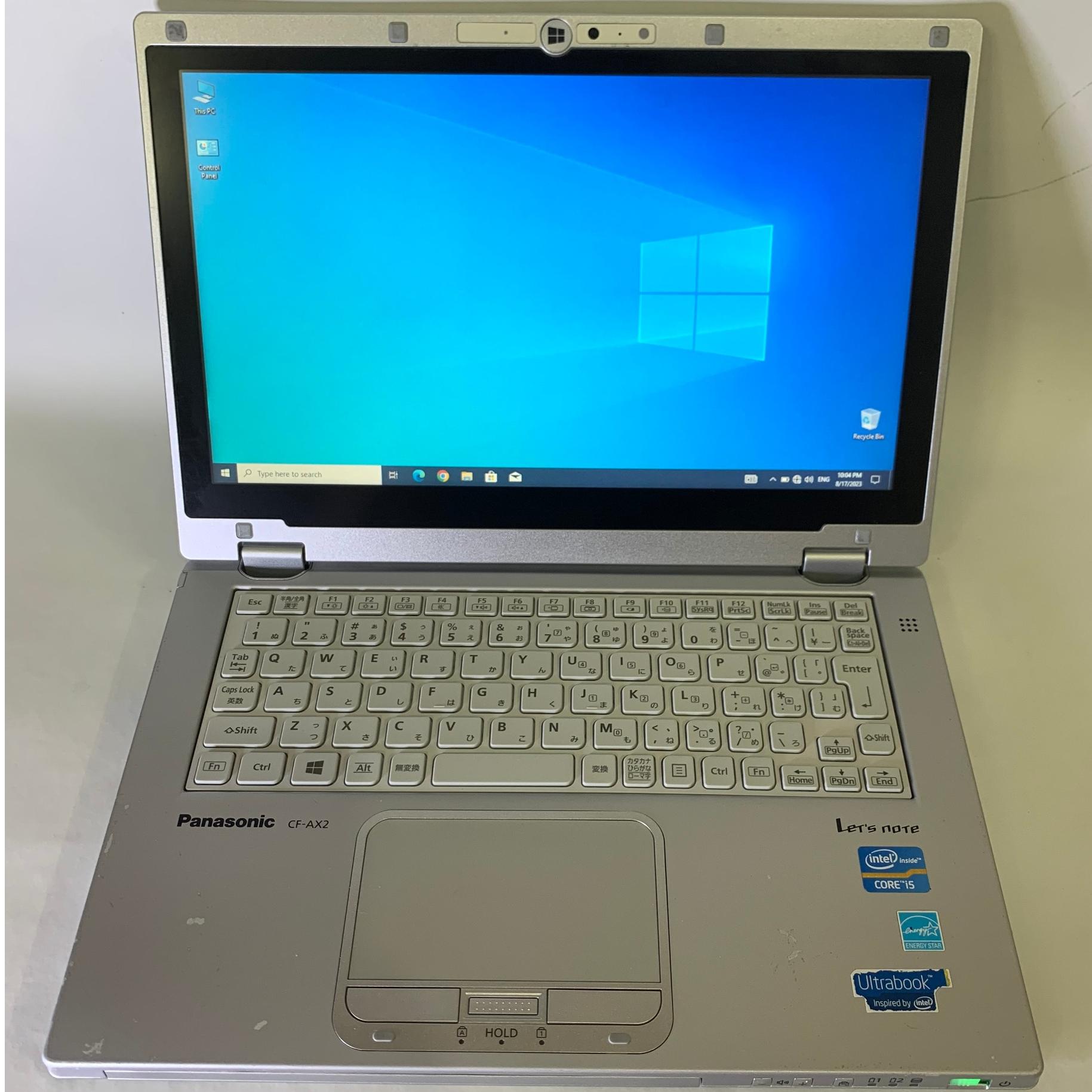 Panasonic CFAX2 i5 4g 120SSD