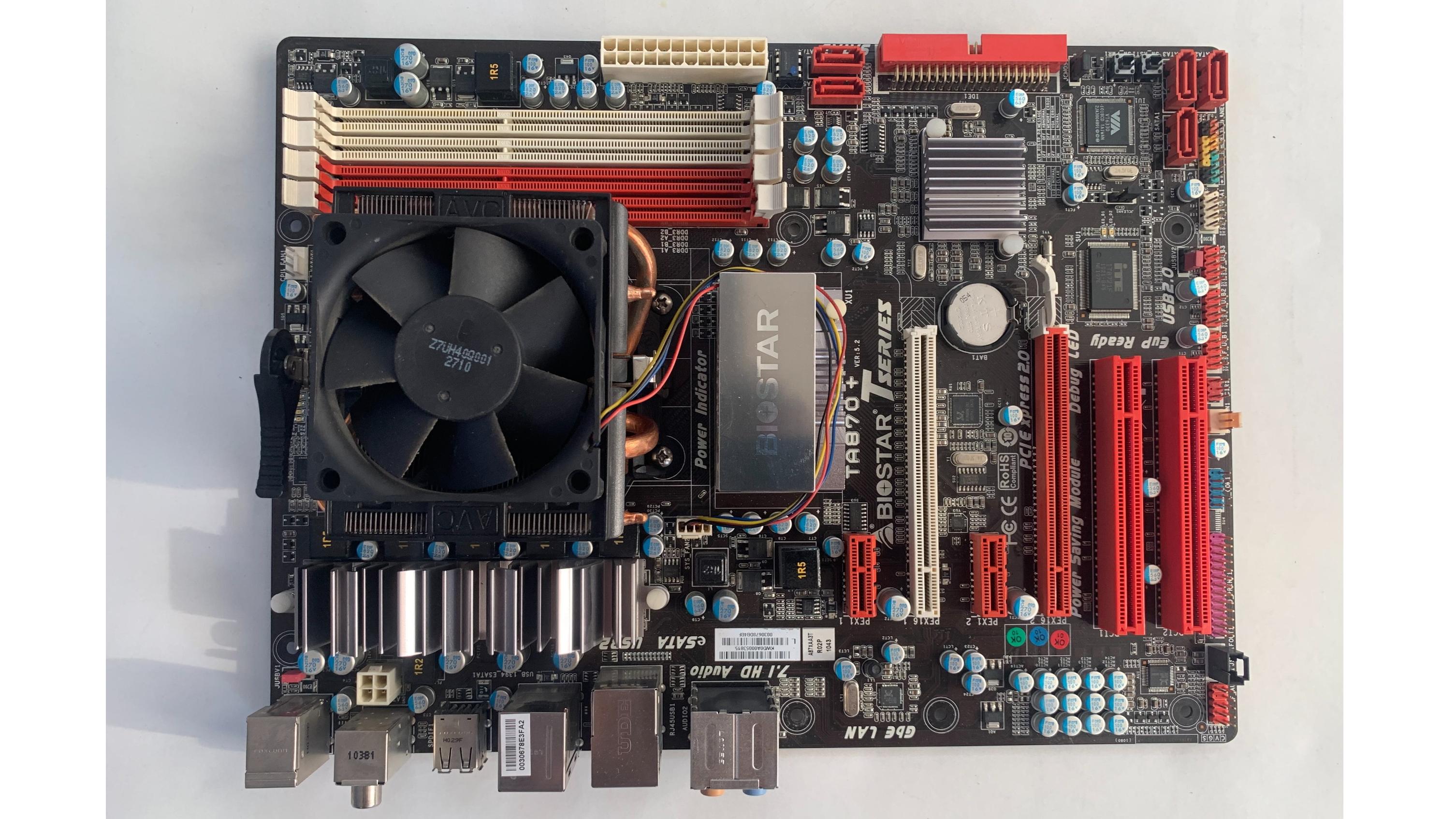 BIOSTAR A870 AMD Socket gaming motherboard