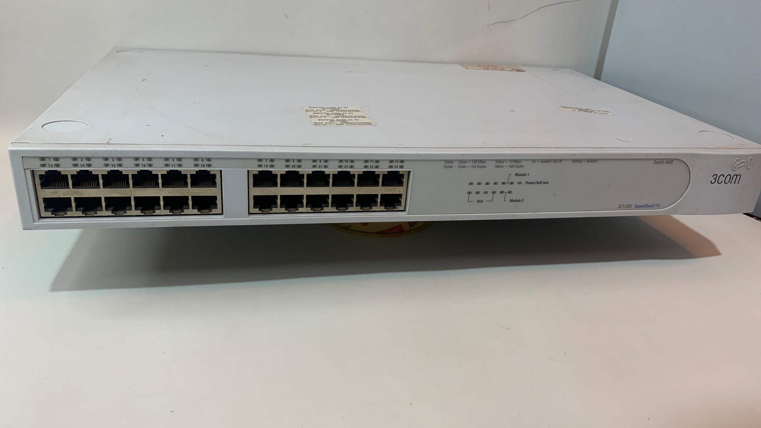  3COM SWITCH 4400 24 PORT