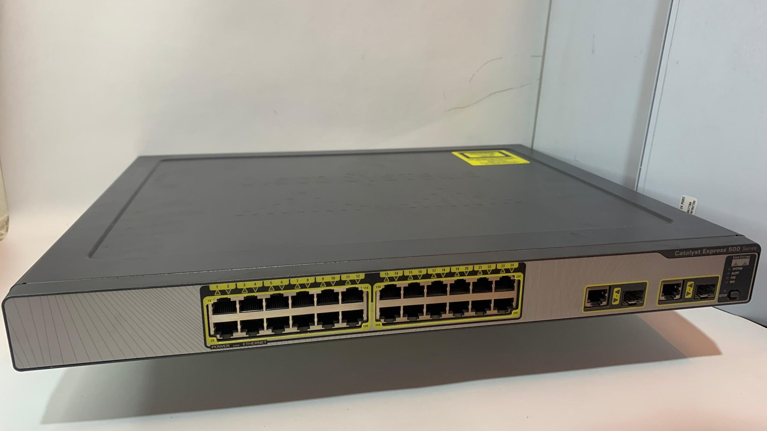 Cisco Catalyst Express 500 Series 24Port POE