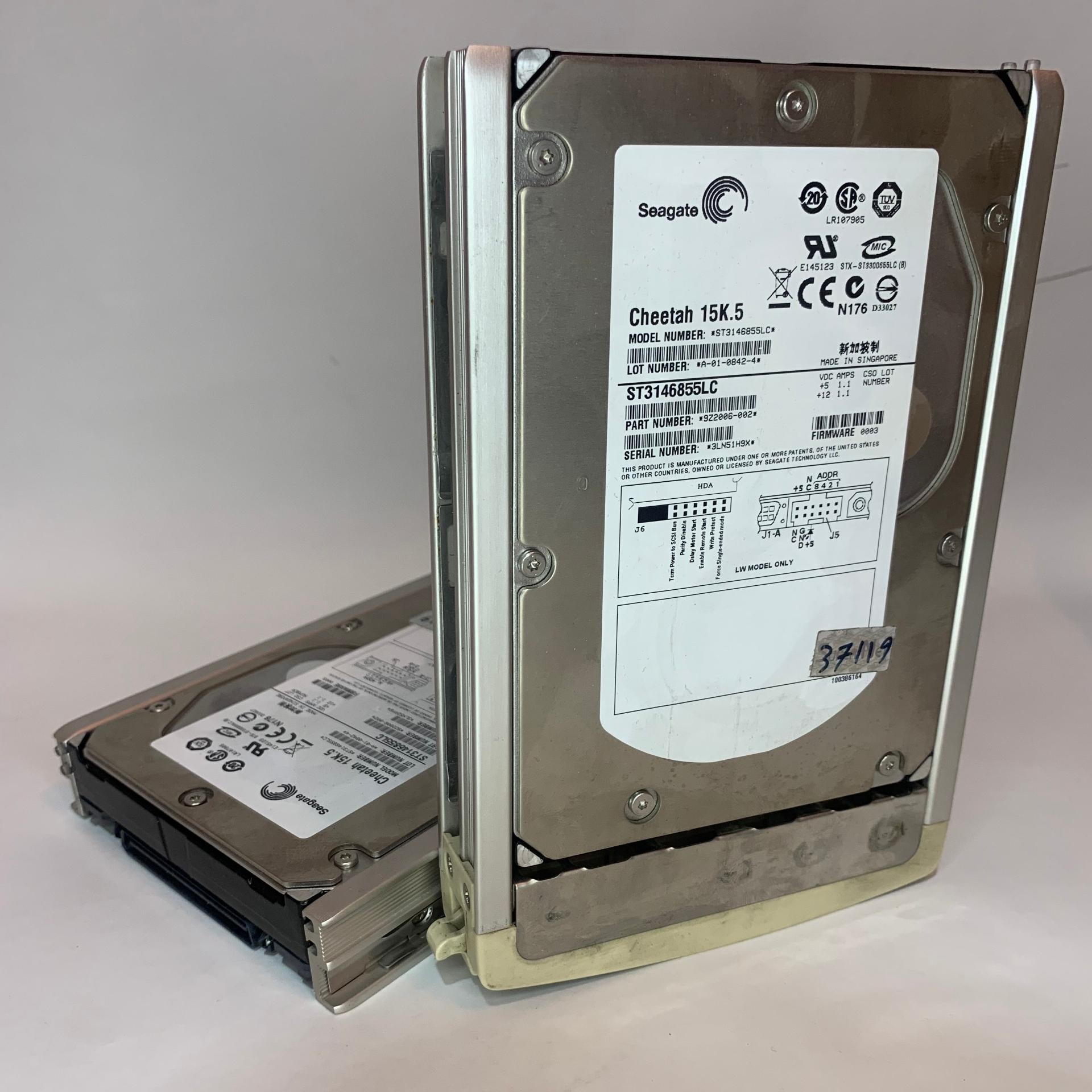 هارد سرور Seagate حجم 146 گیگ 15K