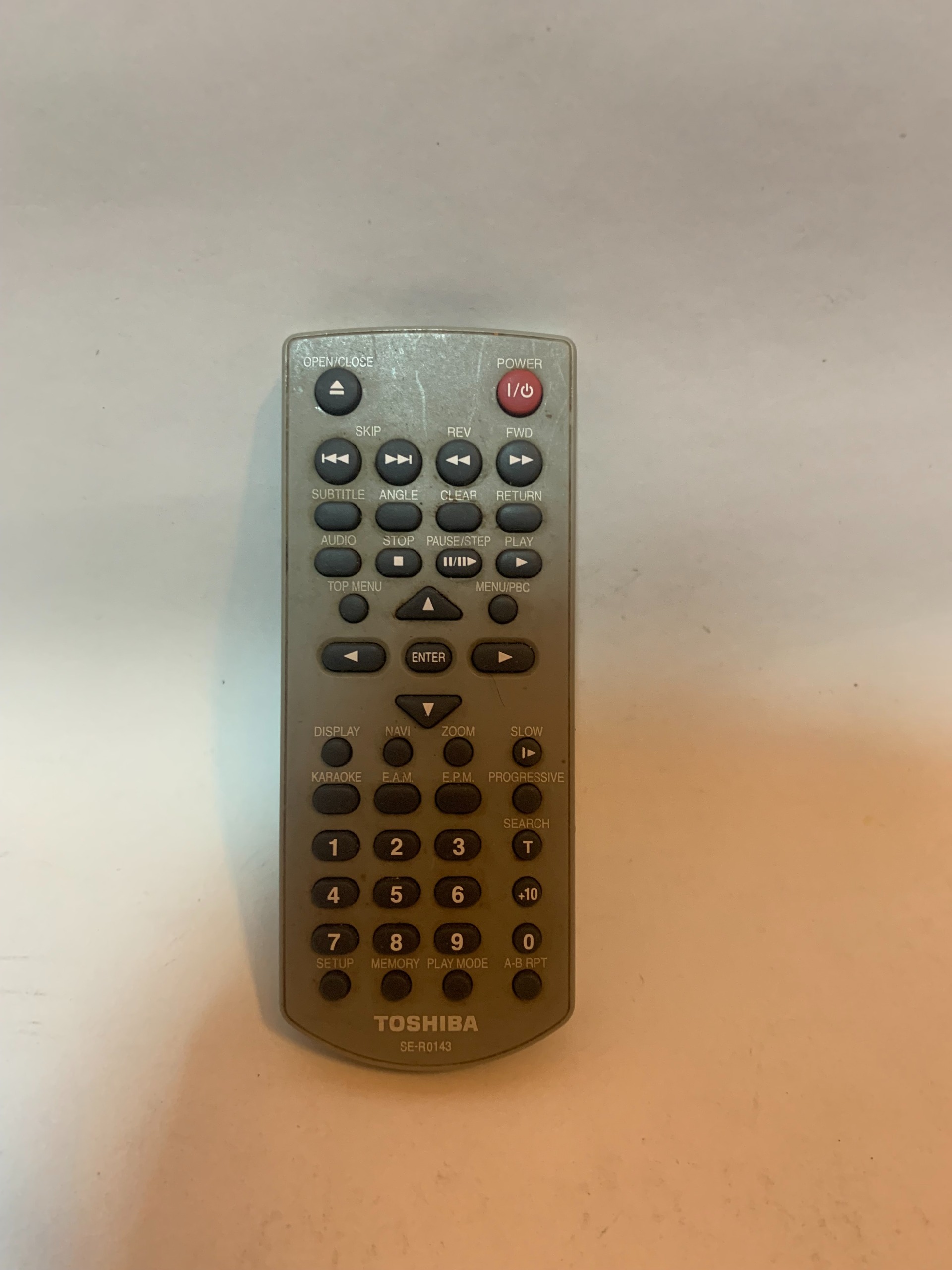 کنترل دستگاه Toshiba