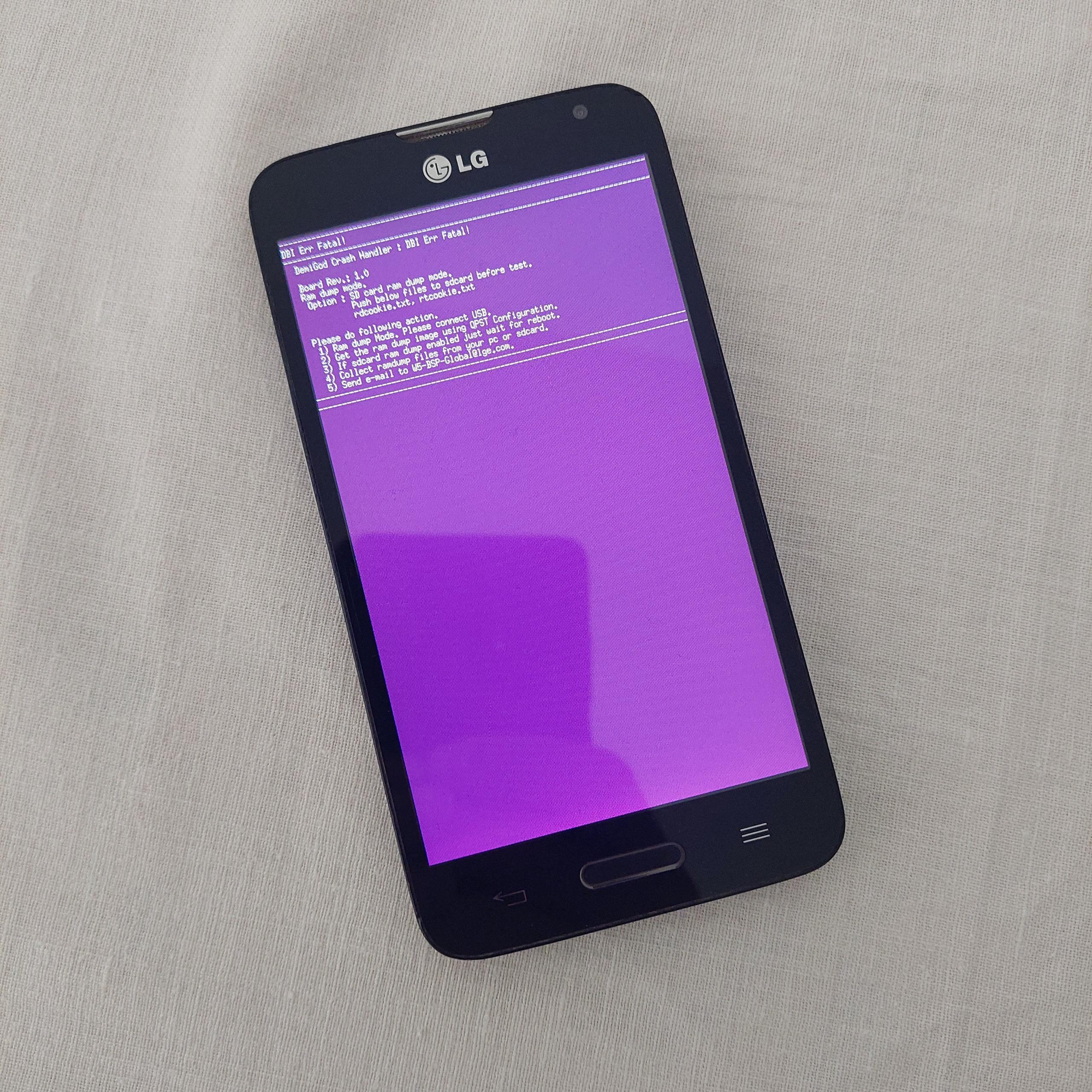 ال جی مدل LG L70 D320 (توضیحات مهم)