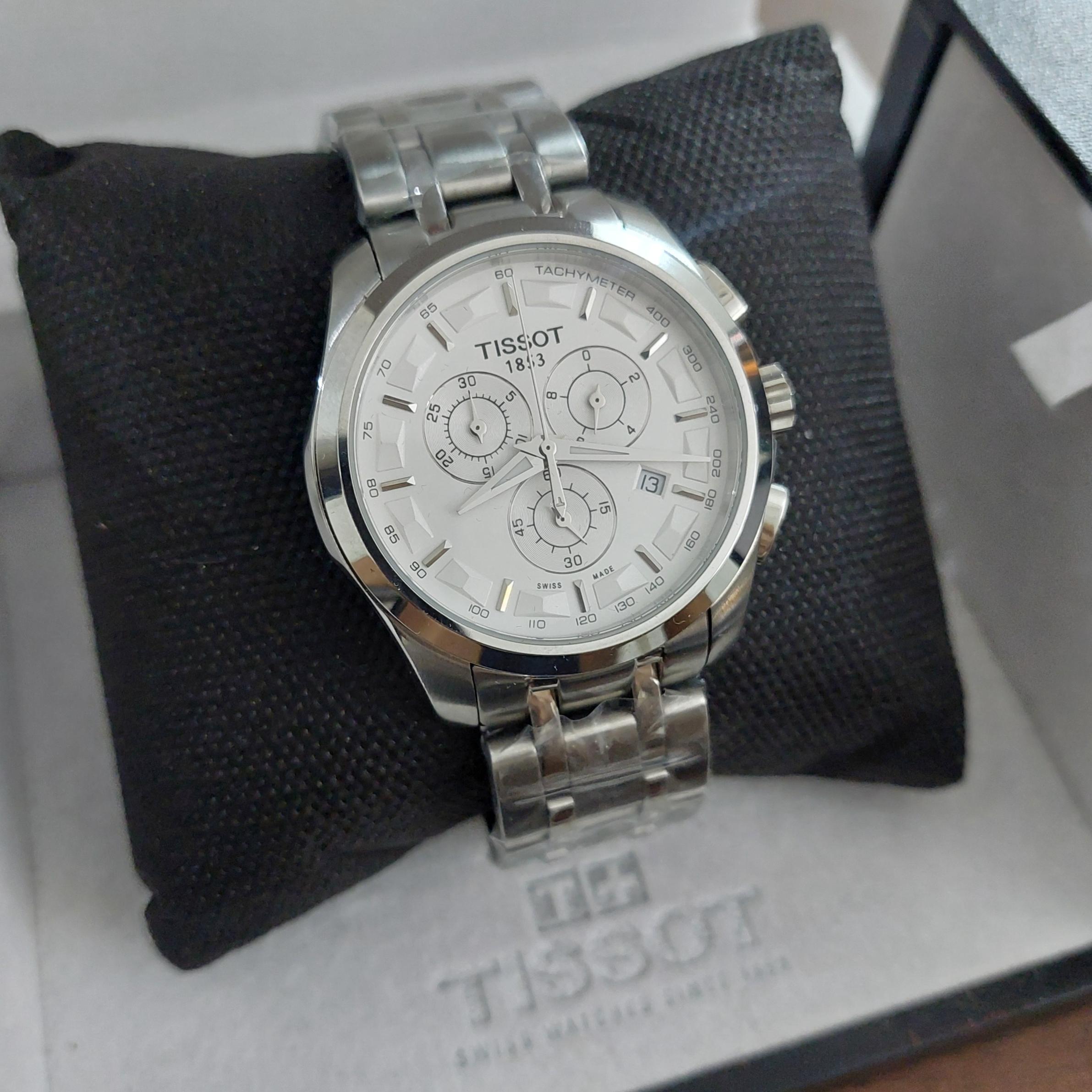 ساعت تیسوت Tissot Couturier رفرنس T035617A با جعبه