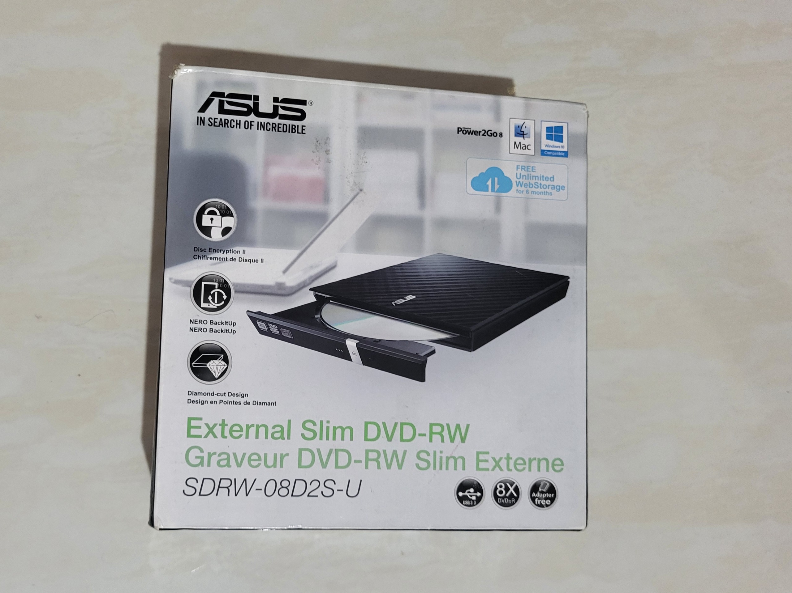 درایو رام SDRW-08D2S-U