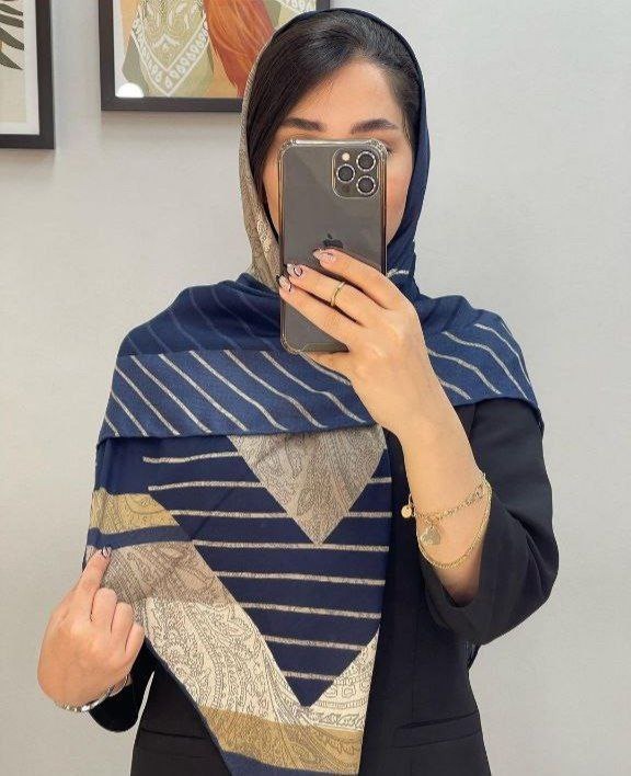 روسری نخی قواره صد شیک زنانه