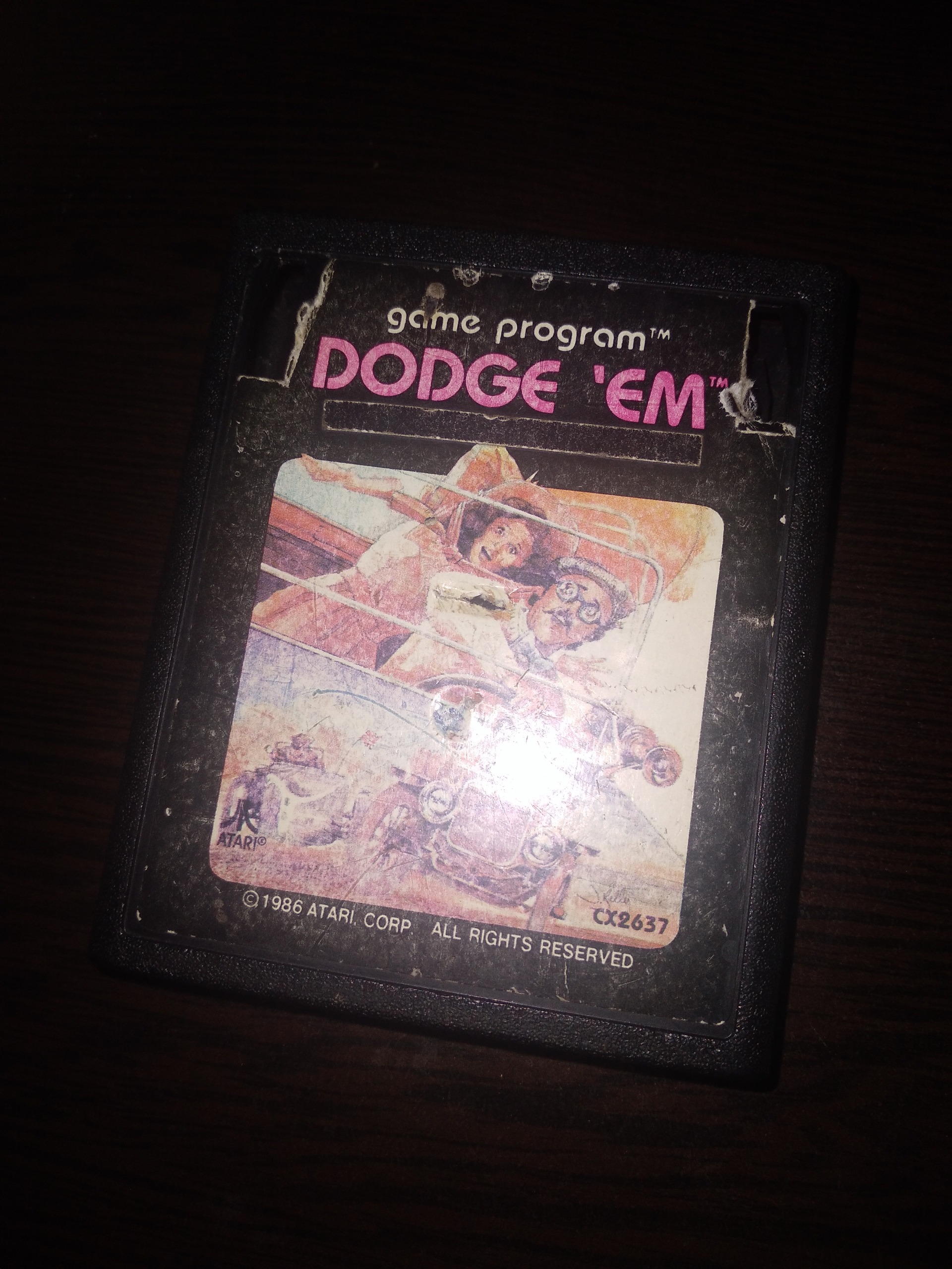 بازی آتاری 2600 Dodge em