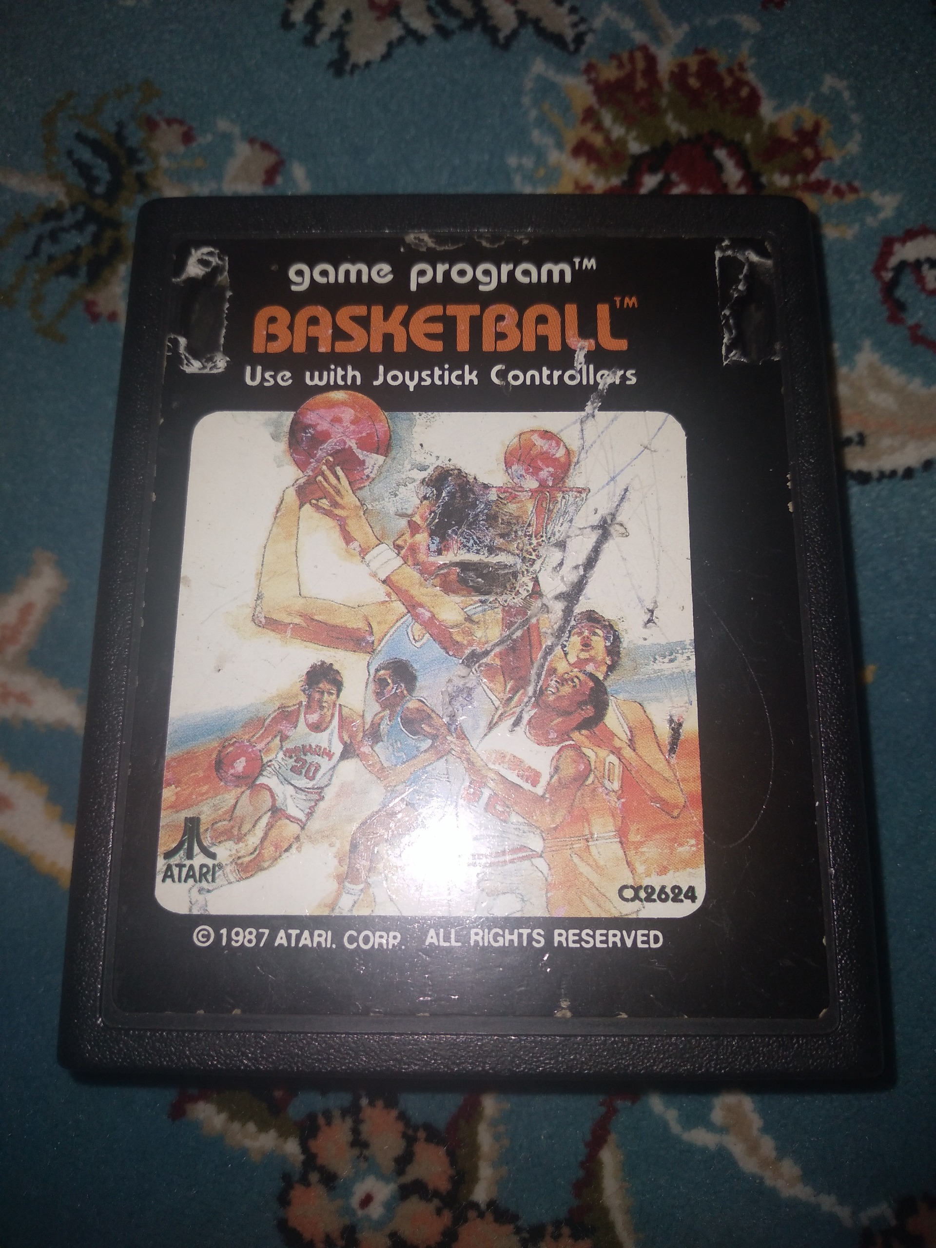 بازی آتاری 2600 BASKETBALL
