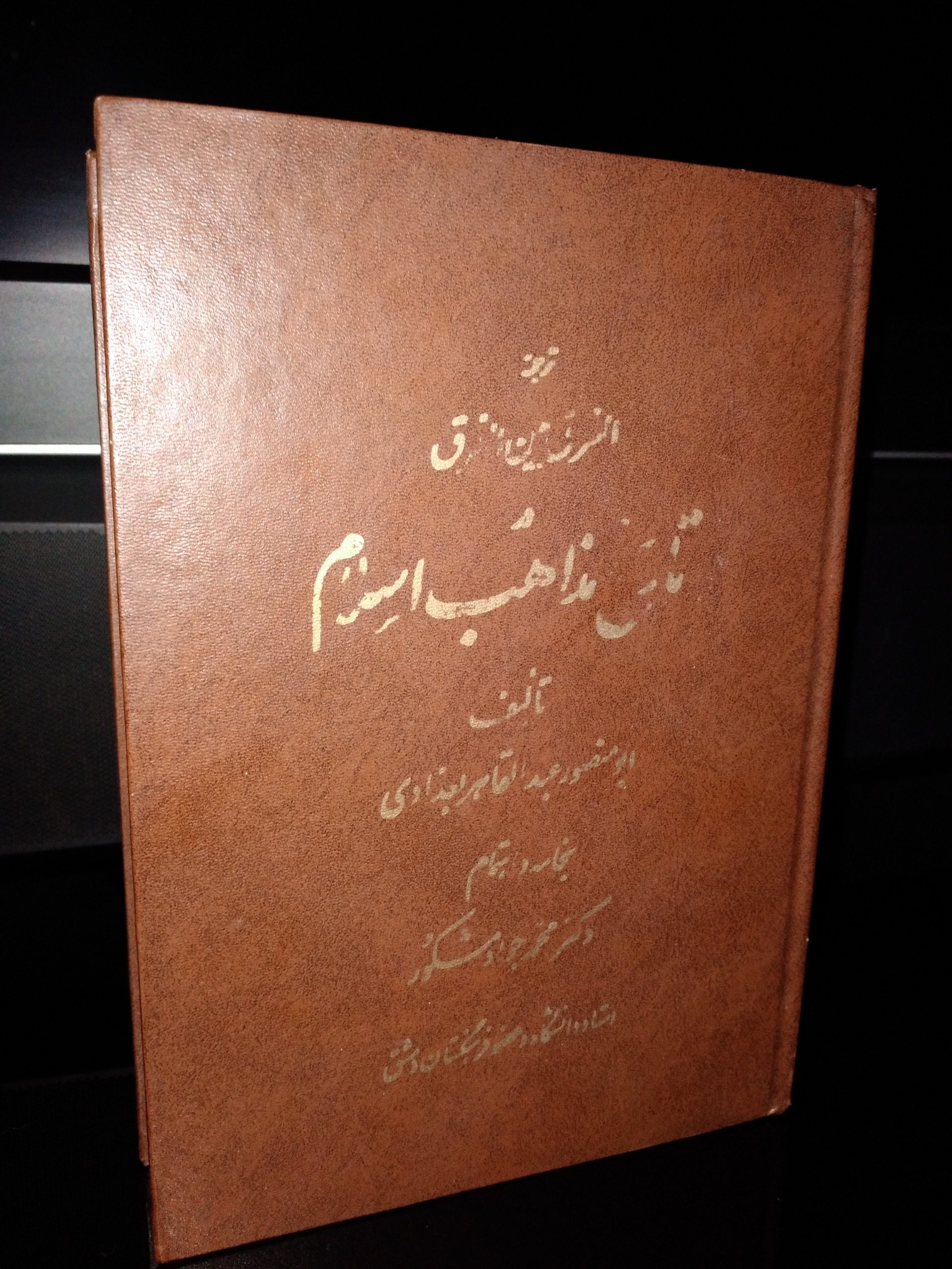 کتاب تاریخ مذاهب اسلام