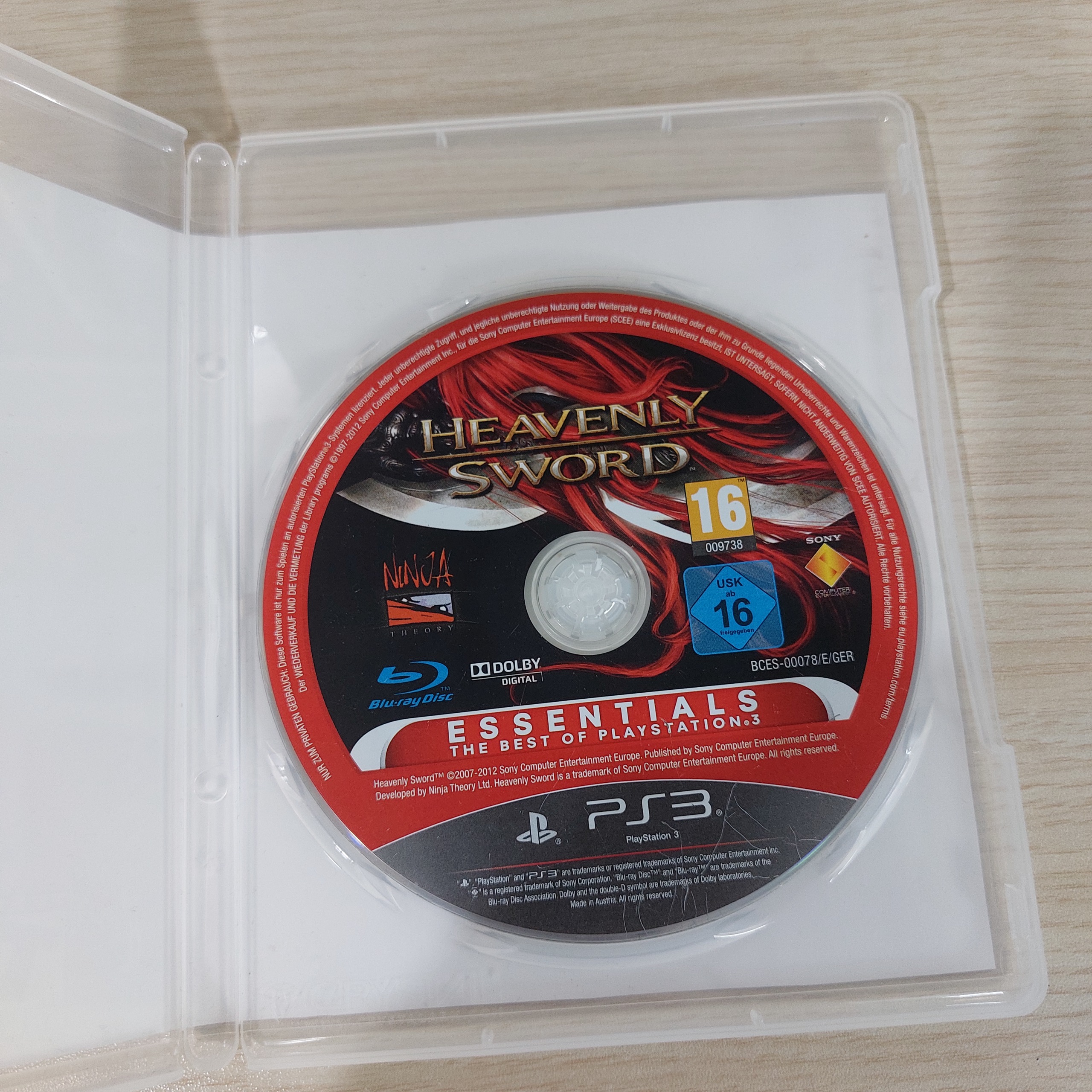 Heavenly Sword Ps3 (توضیحات ببینید)