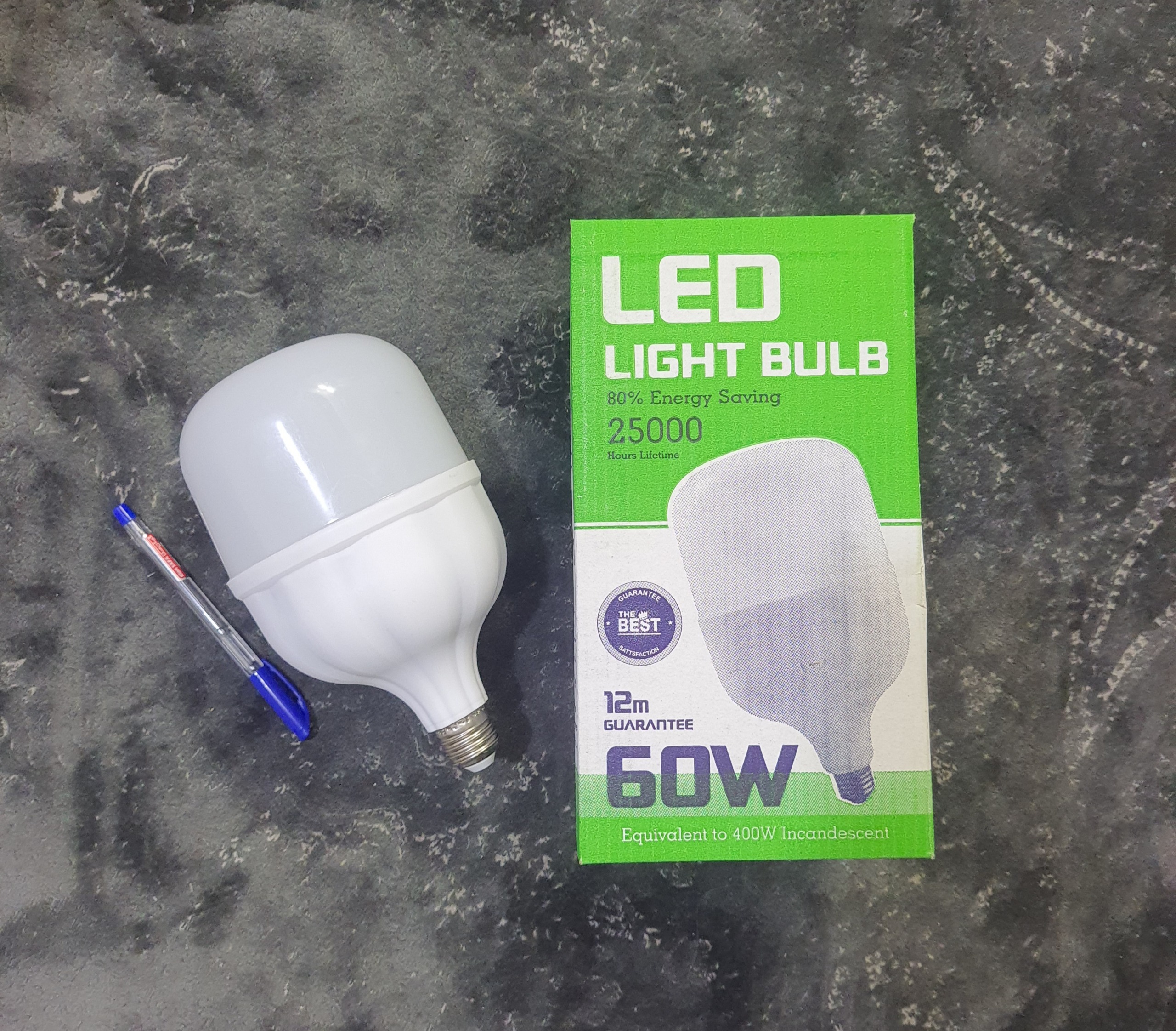 لامپ 60 وات ال ای دی با ضمانت