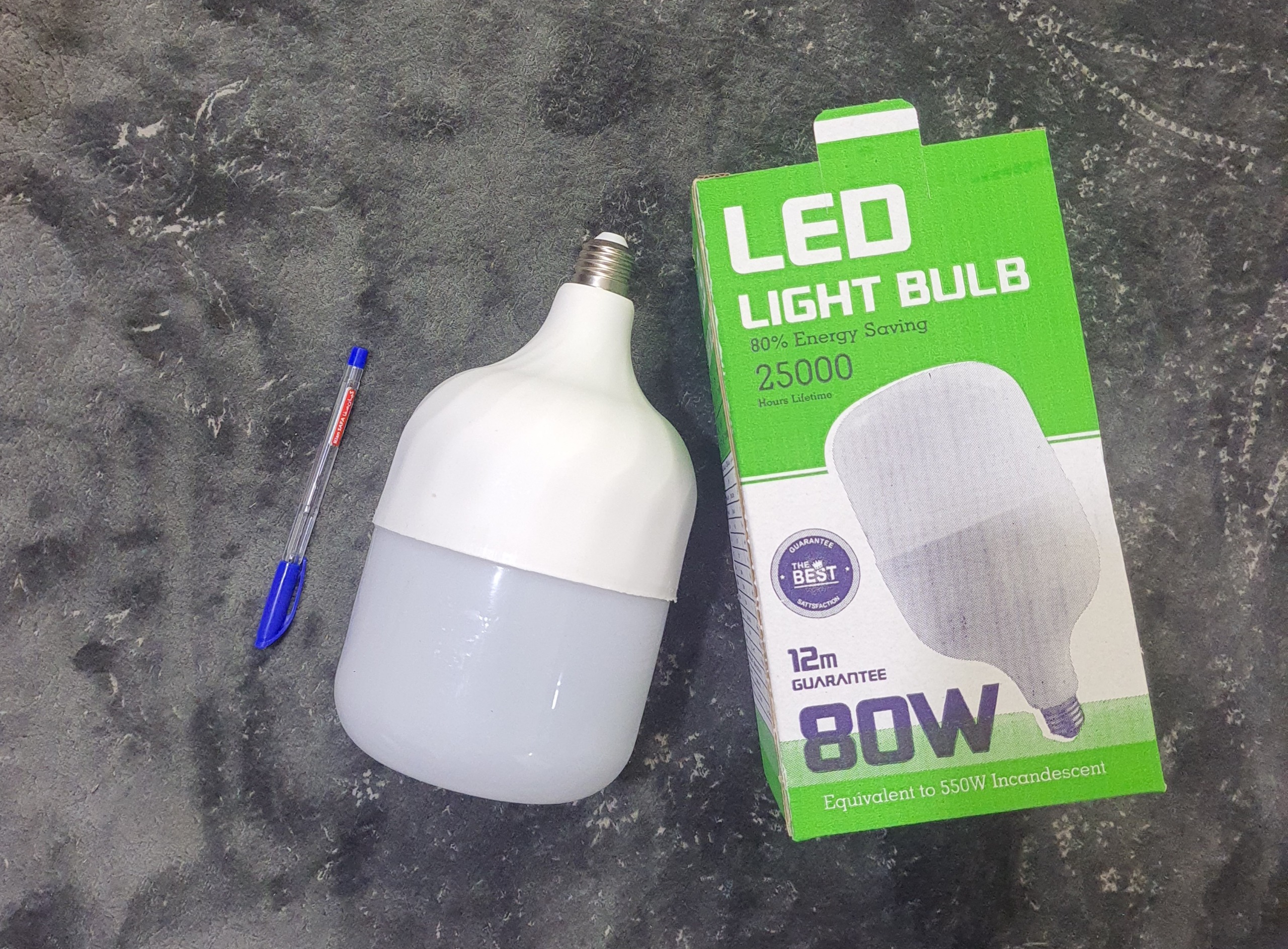 لامپ 80 وات کم مصرف با 6 ماه ضمانت