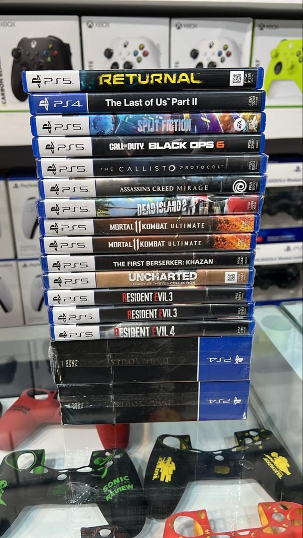 فروش انواع بازی های ps4 و ps5