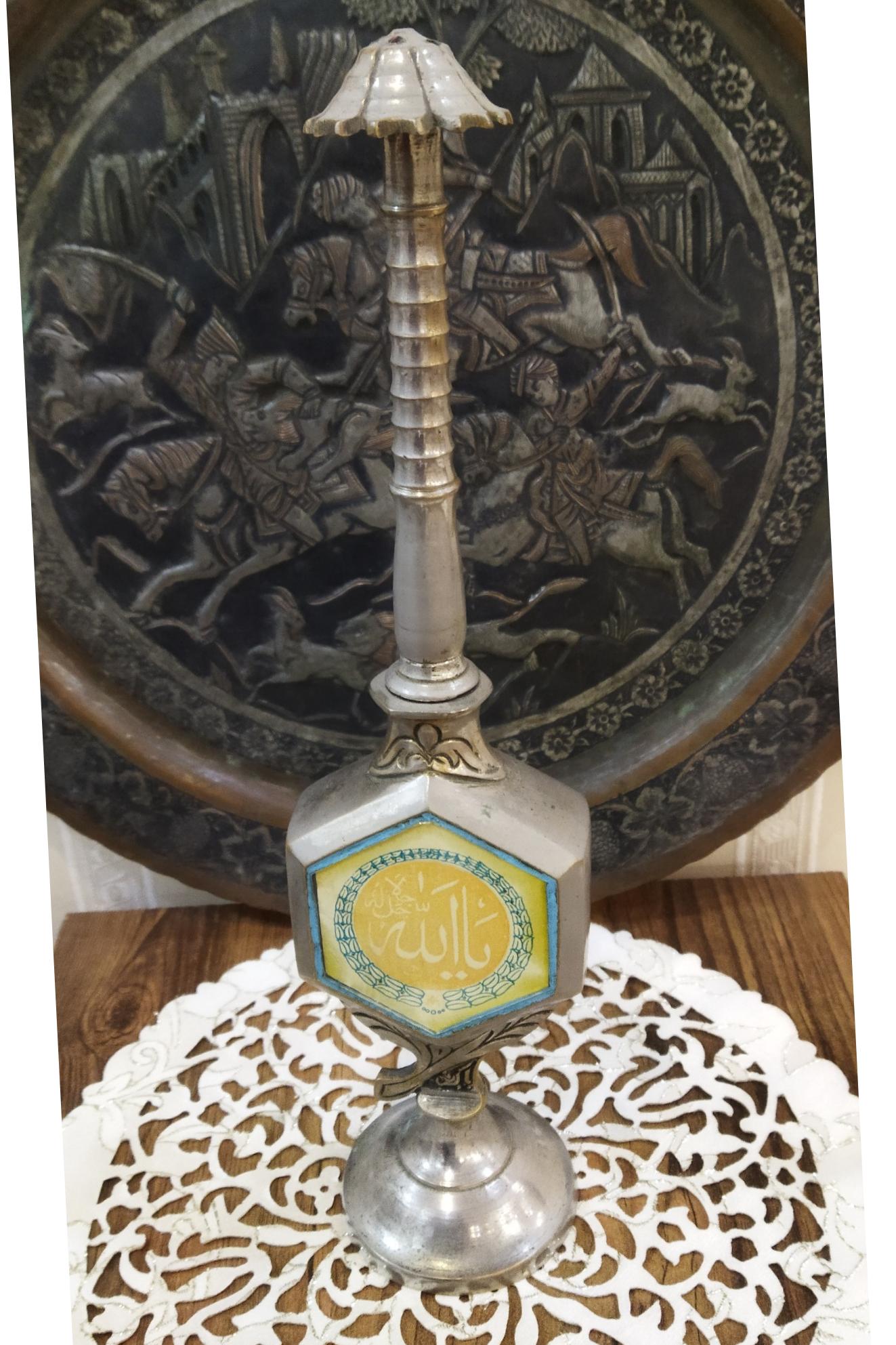 گلاب پاش آینه دار قدیمی