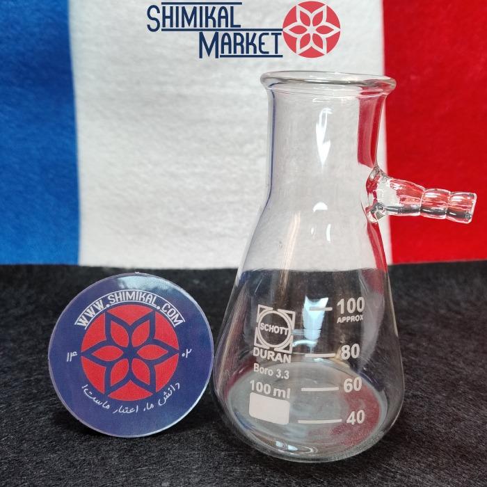 ارلن خلاء SCHOTT حجم 100 میلی لیتر