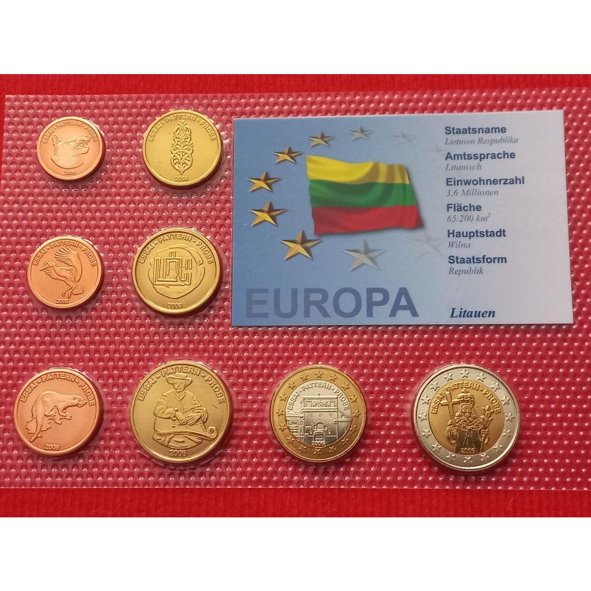 سکه یورو لیتوانی 2006
