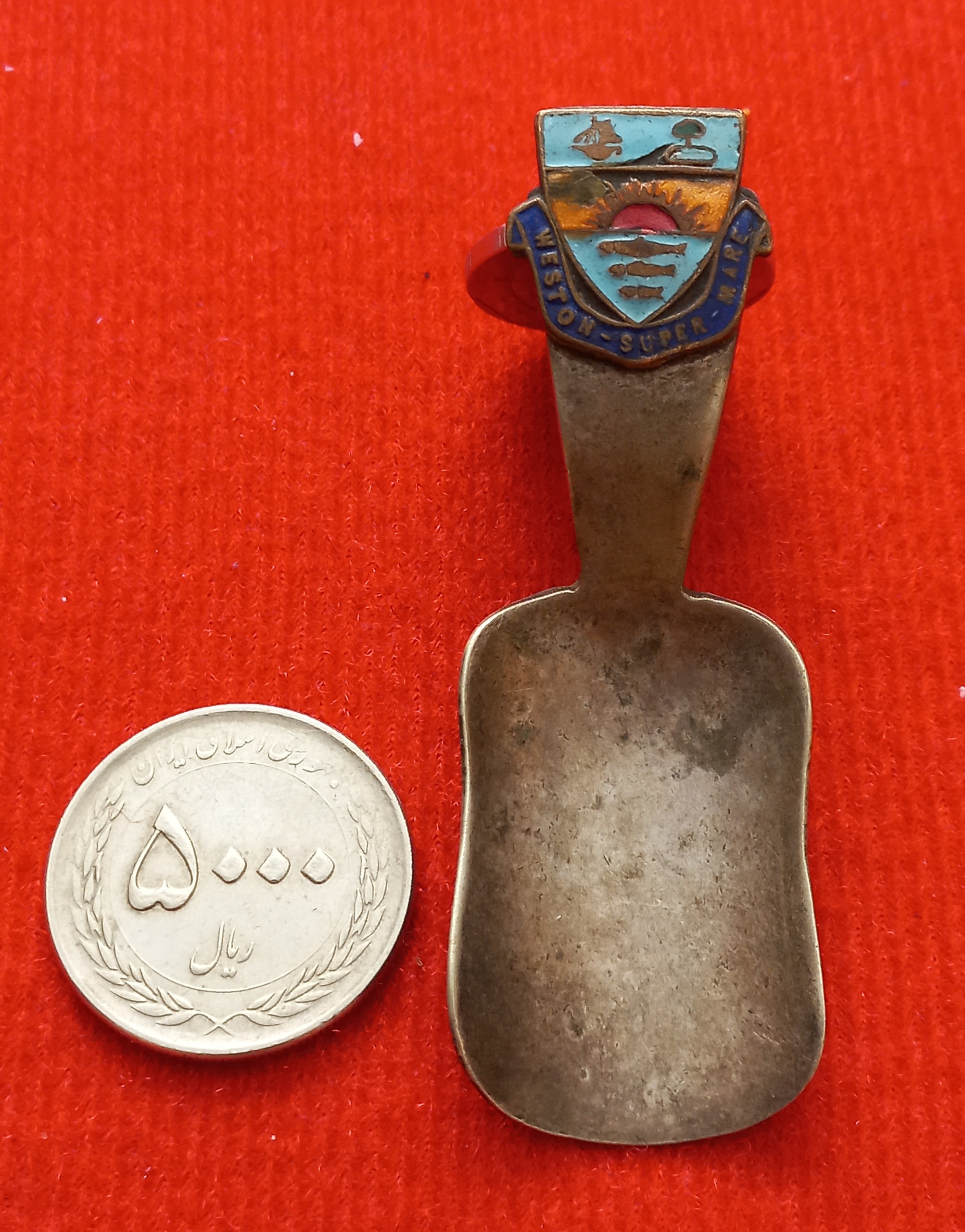 قاشق پیمانه قدیمی انگلیس