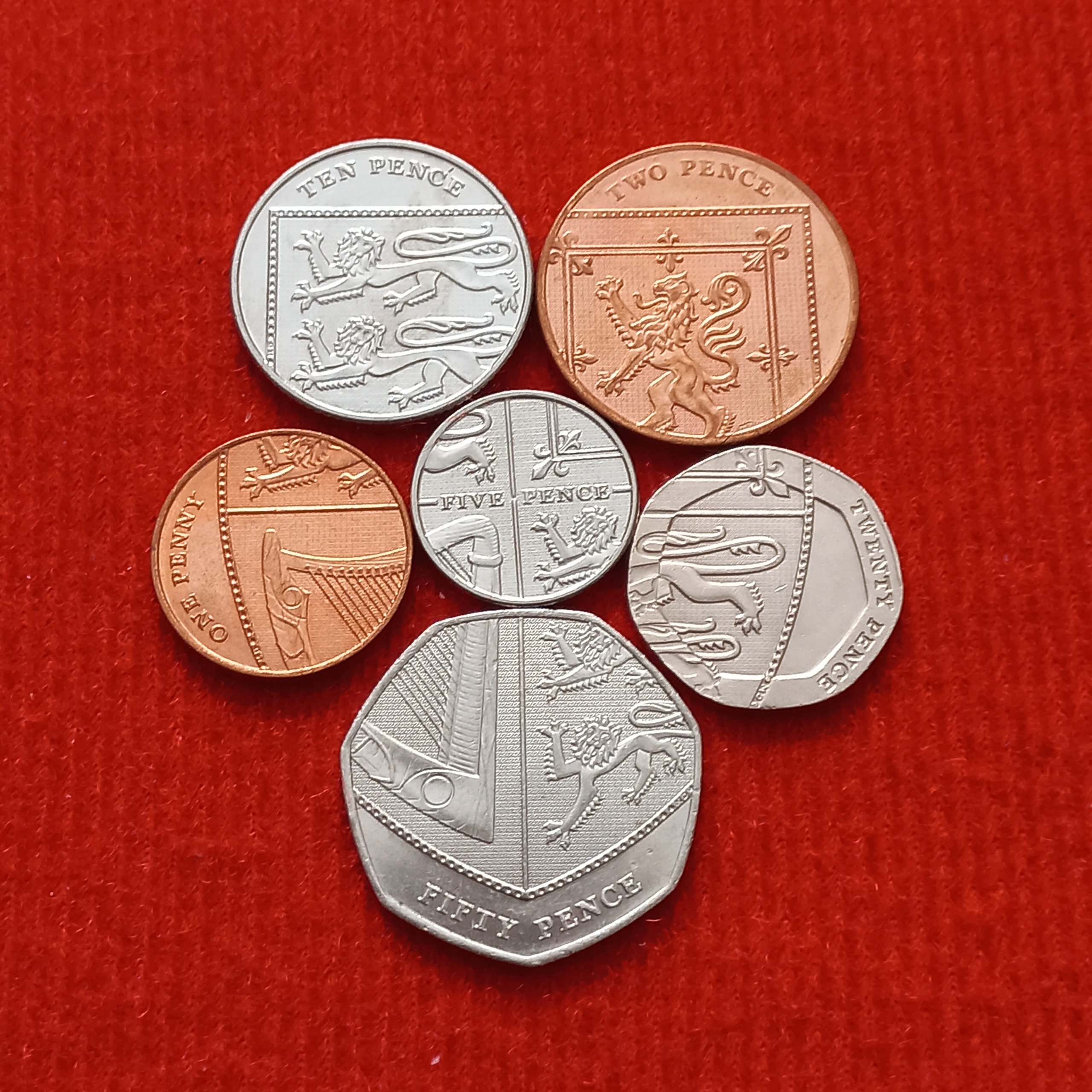 سکه سپر بریتانیا تاریخ یکدست