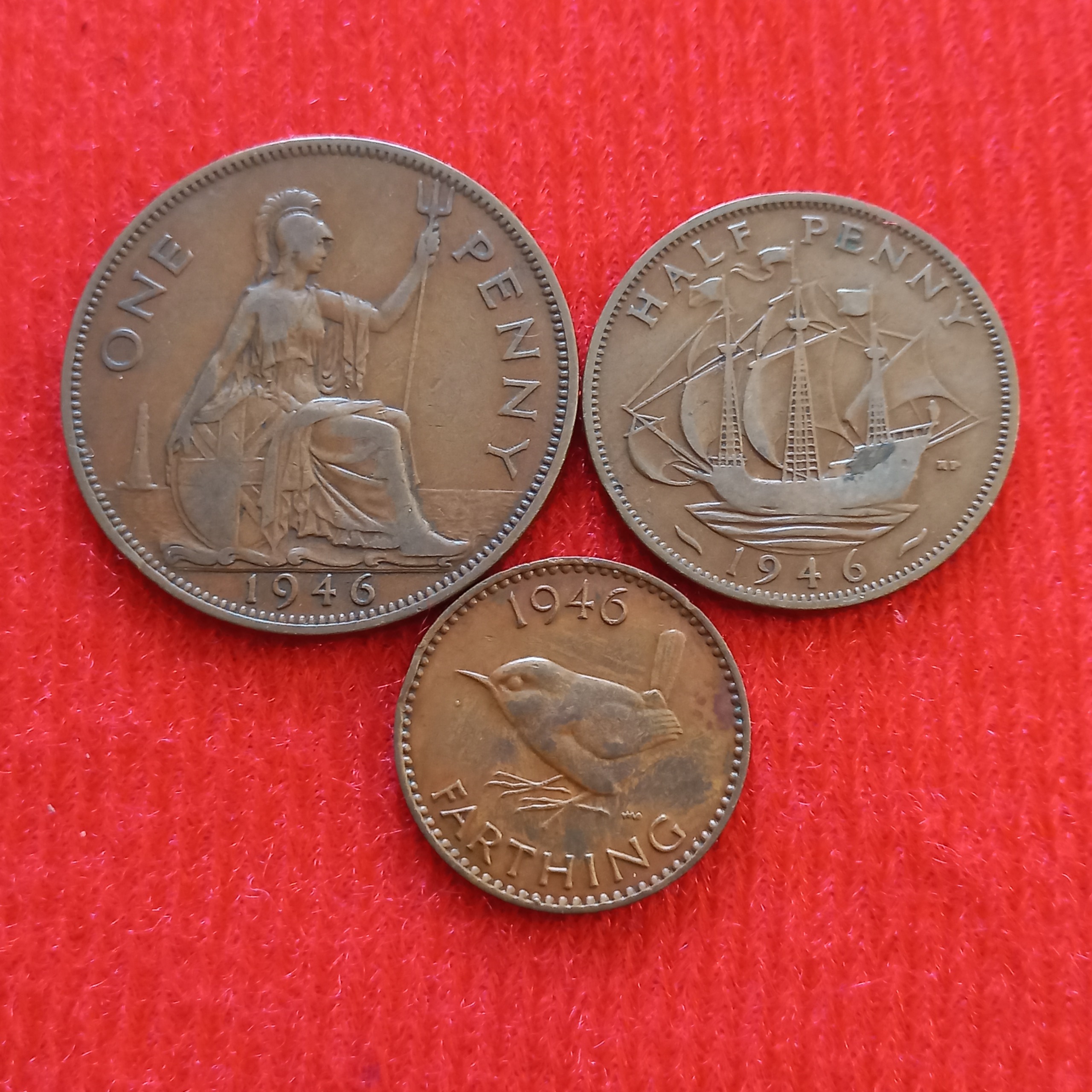 ست سکه جرج ششم انگلیس