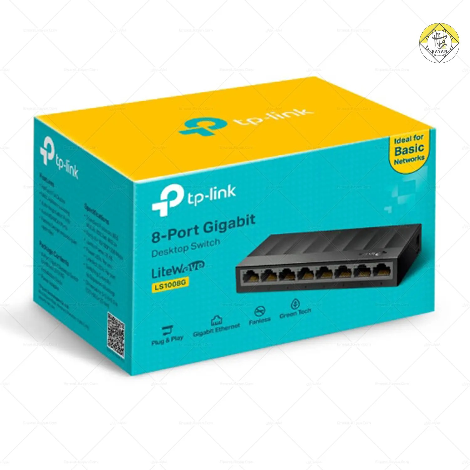 سوئیچ 8 پورت 1000 TP-Link مدل LS1008G
