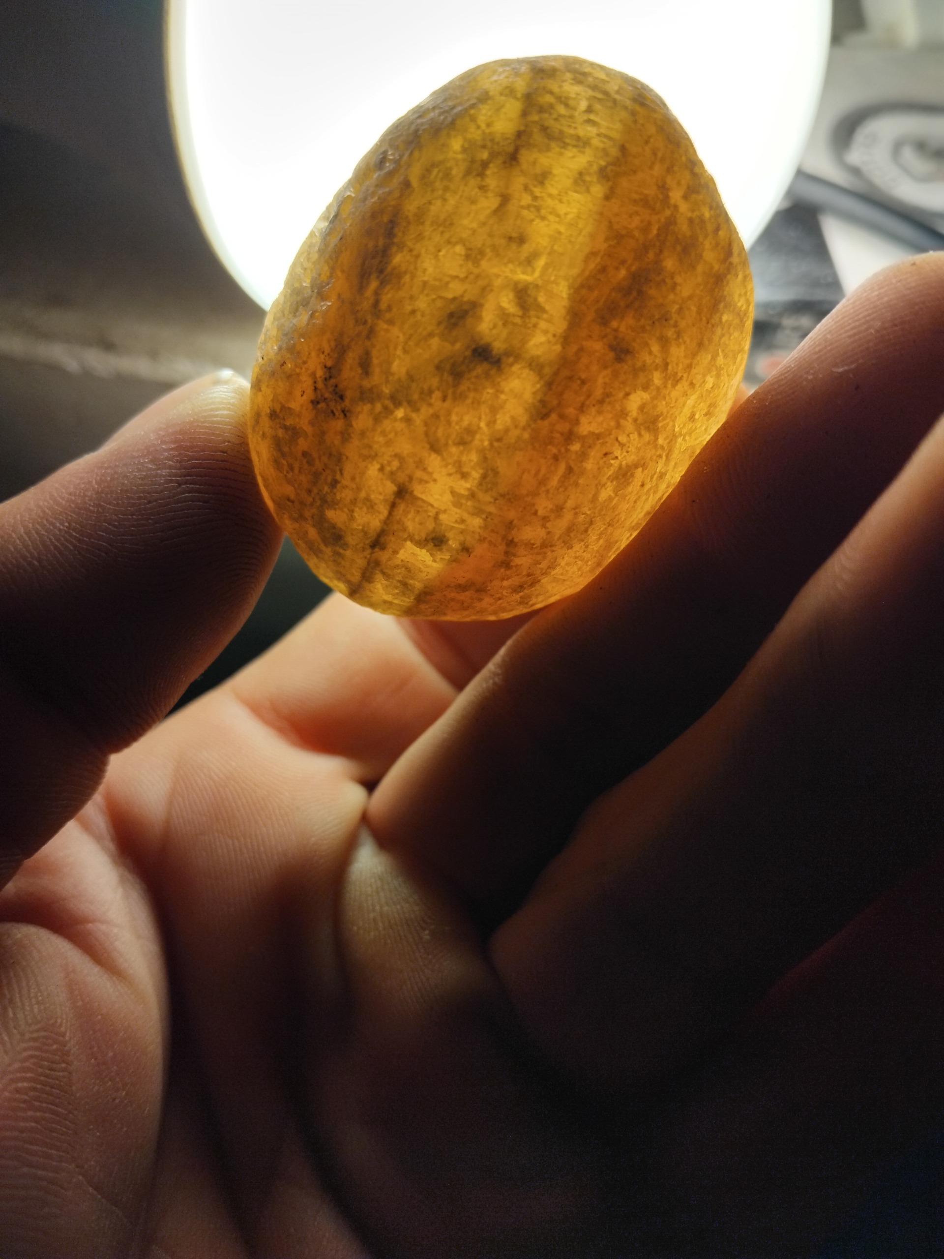 سنگ شرف شمس یایاقوت زرد سفید