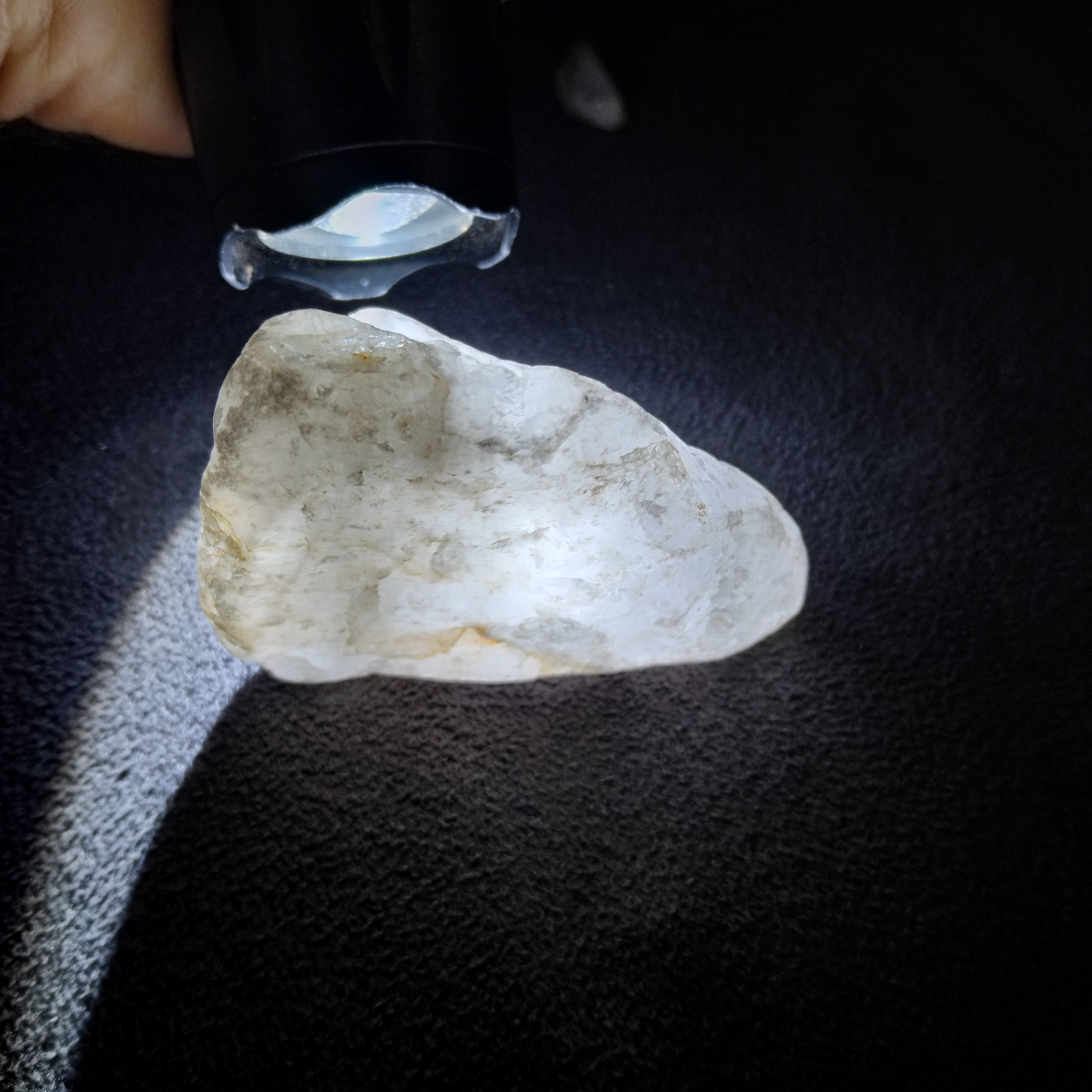 سنگ شفافد100گرمی راف