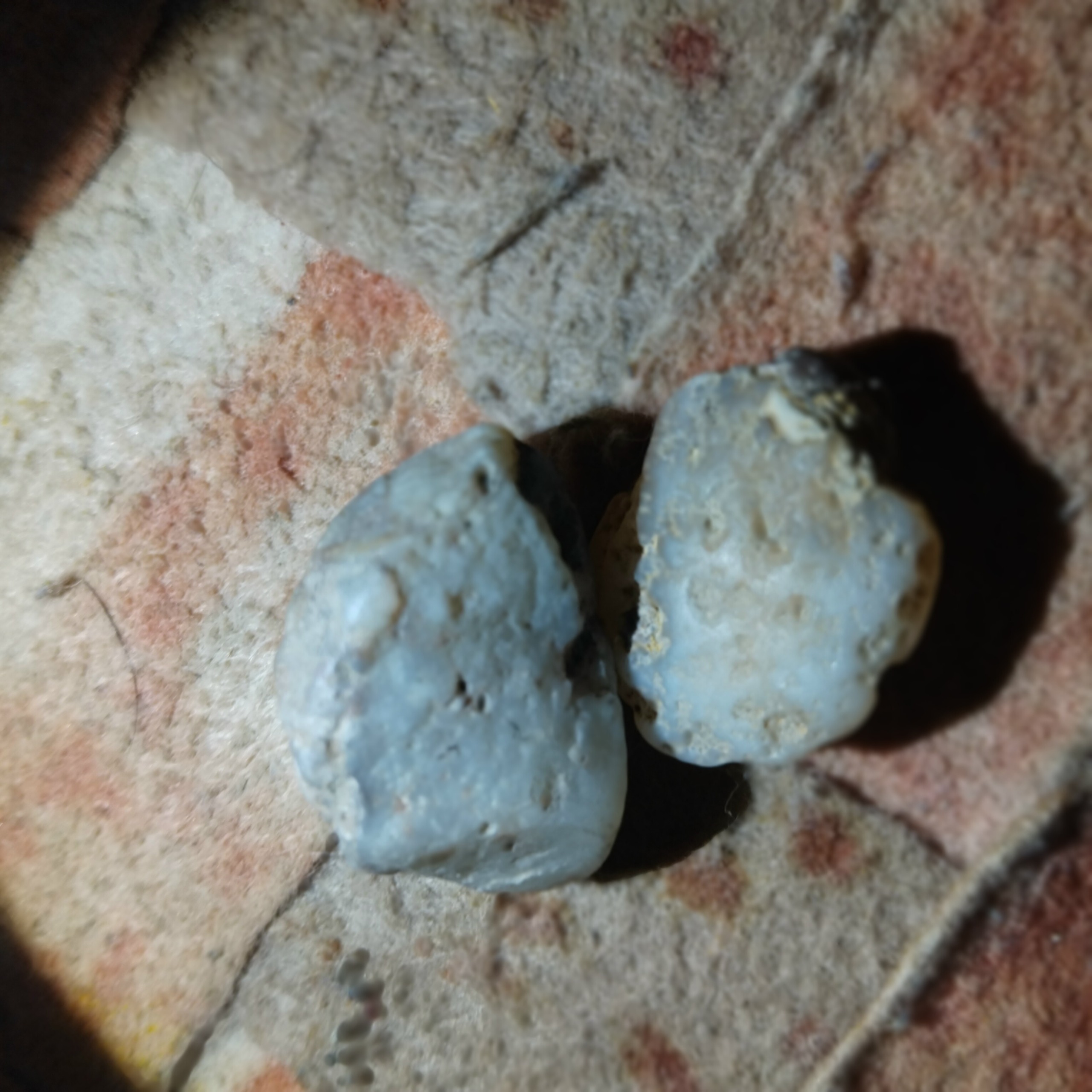 2عددکهربای سفید زیبا