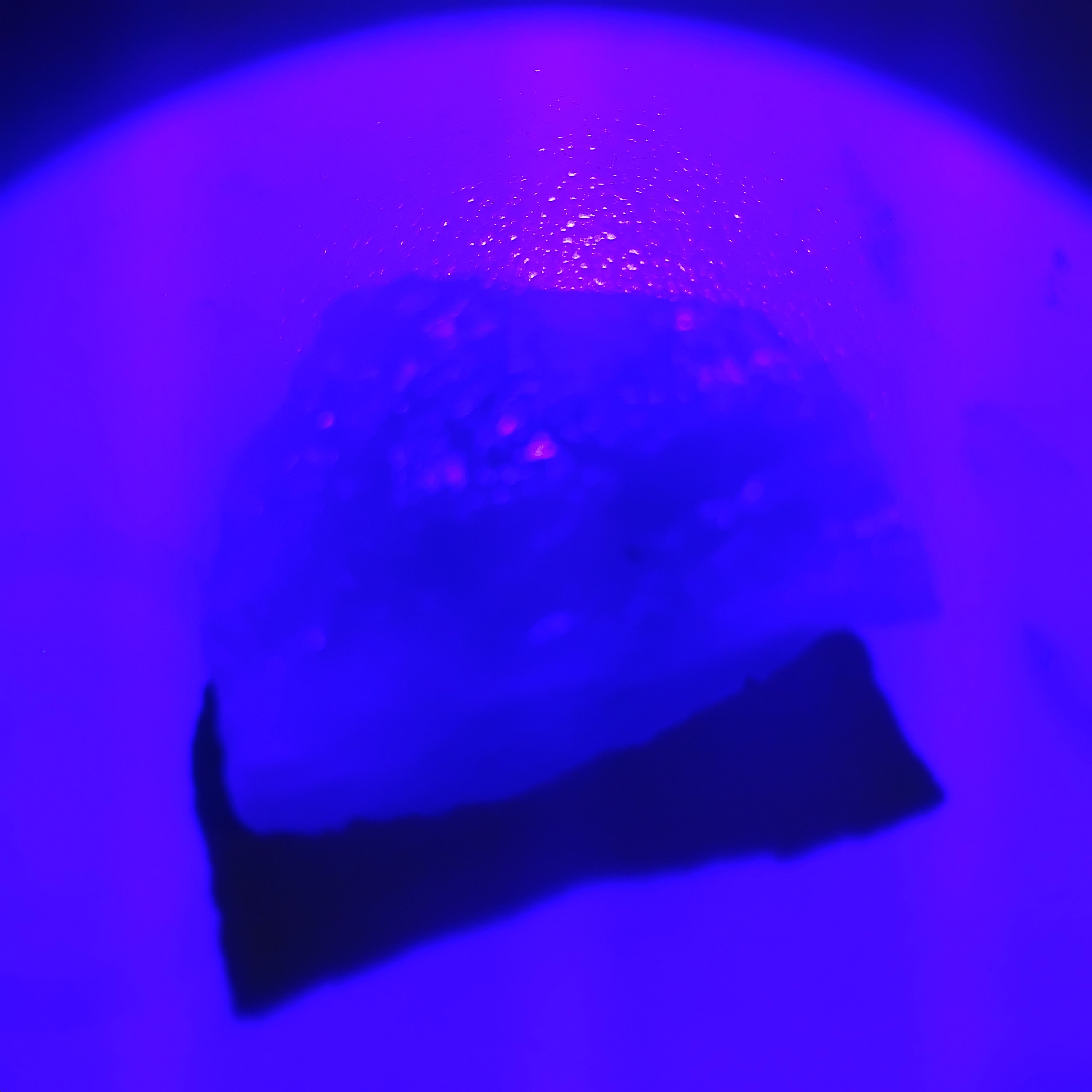 یاقوت سفید شفاف راف