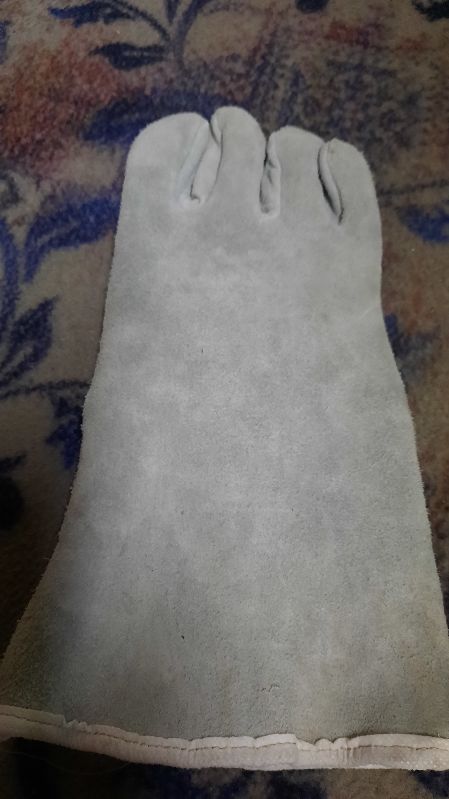 دستکش جوشکاری پژو داخل پشم