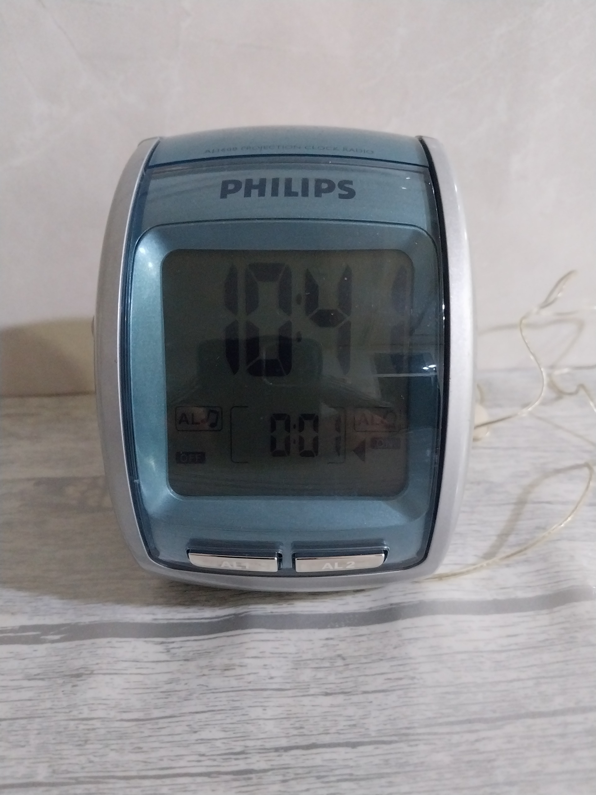 رادیو ساعت فیلیپس پروژکتوردار ارجینال