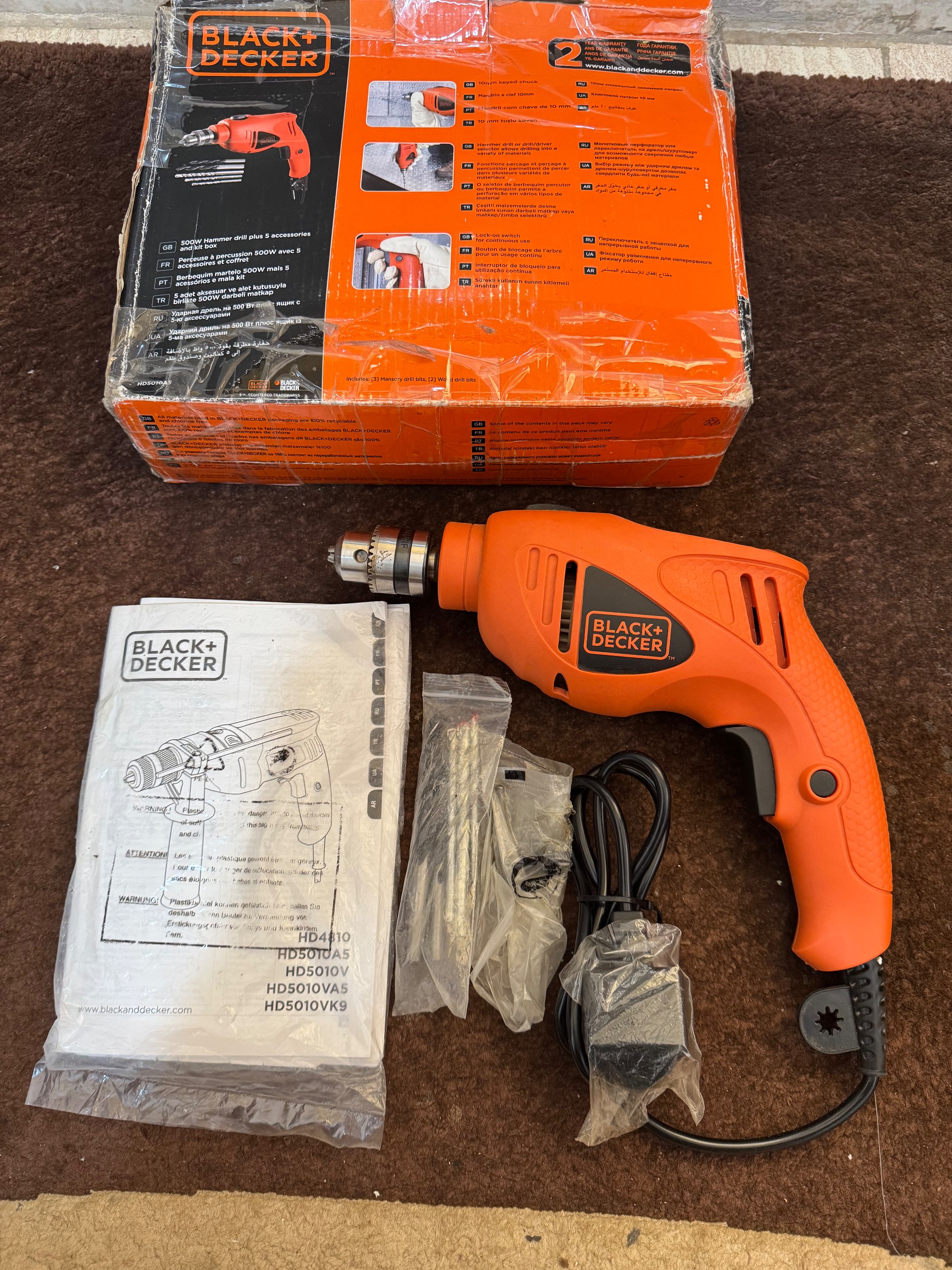 دریل چکشی بلک اندکر