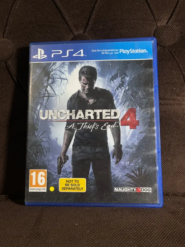 بازی Uncharted 4 pes4 درحد آکبند