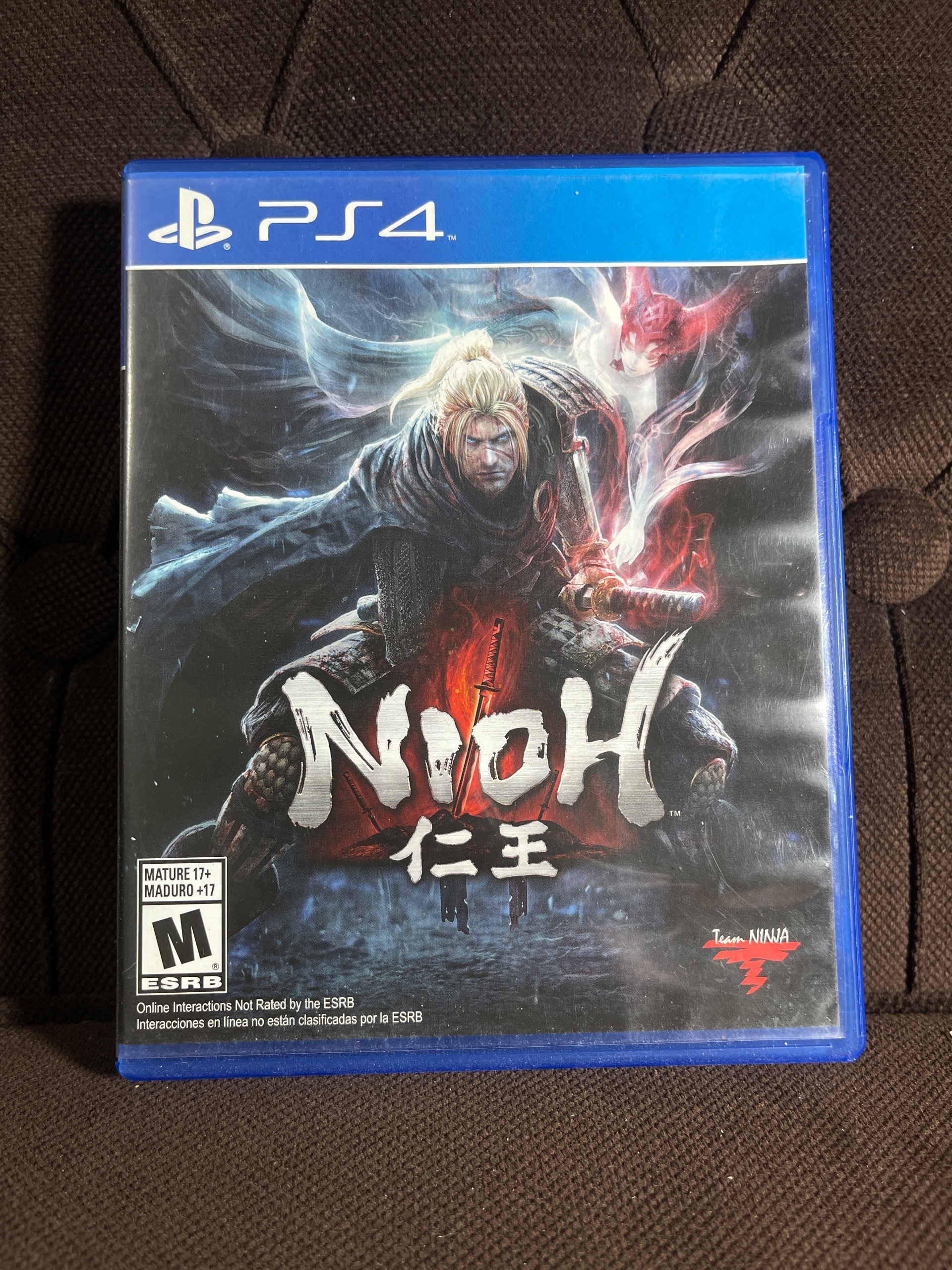 بازی Nioh pes4 درحد پلمپ