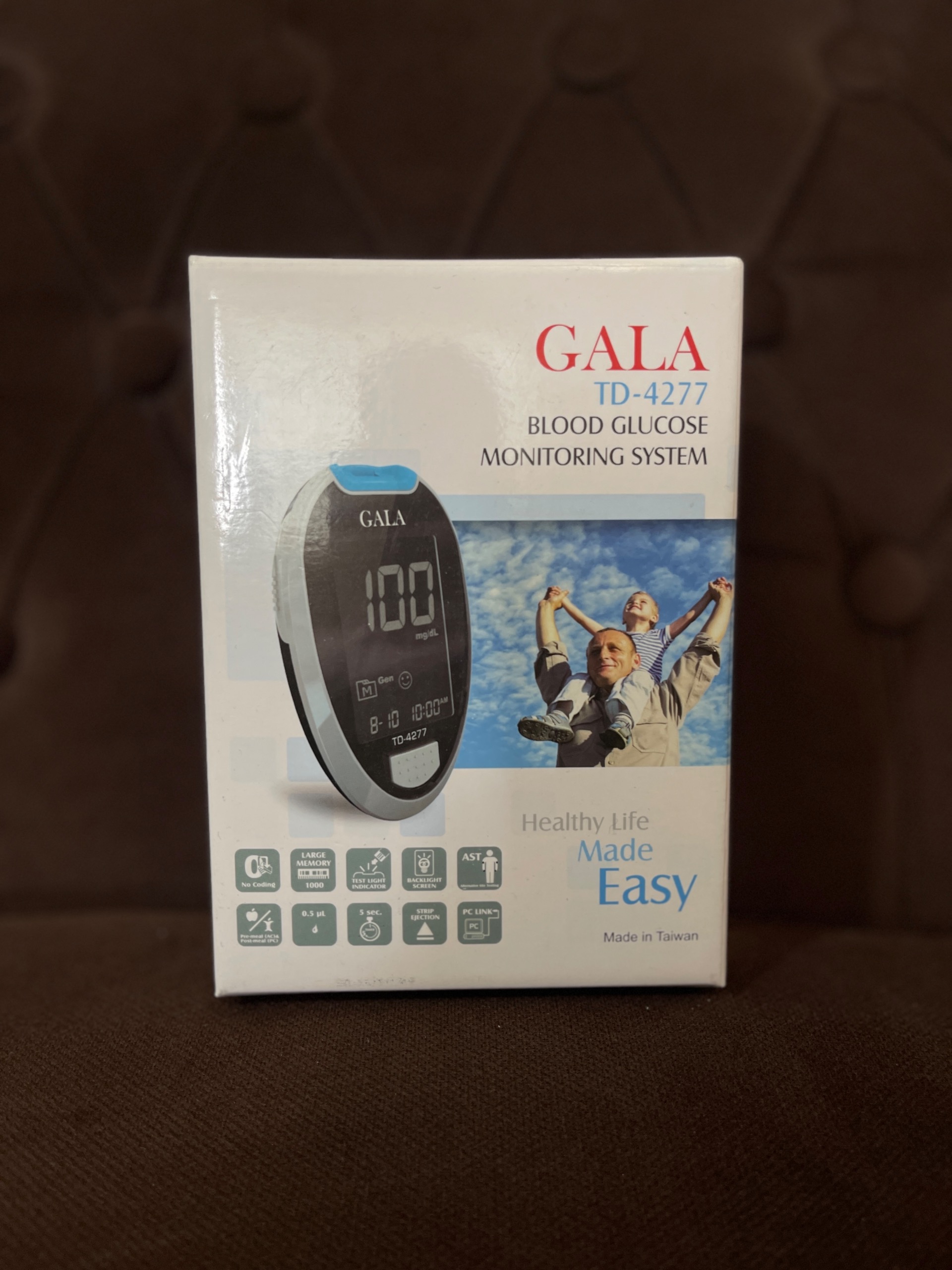 دستگاه تست قند خون GALA TD-4277 ( توضیحات )